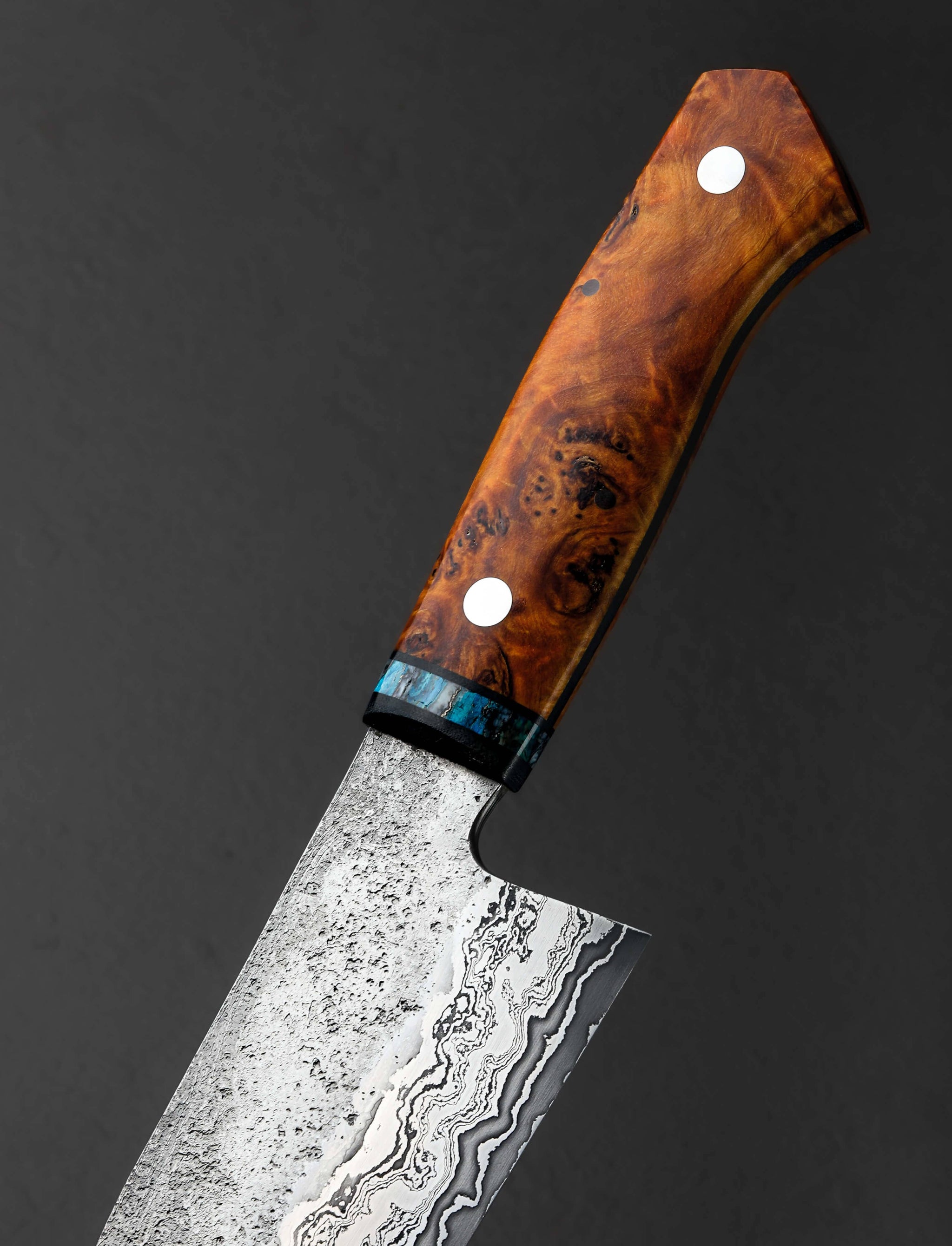 Nick Rossi - Maine Chef & Gyuto Blue Mammoth Chef 210mm