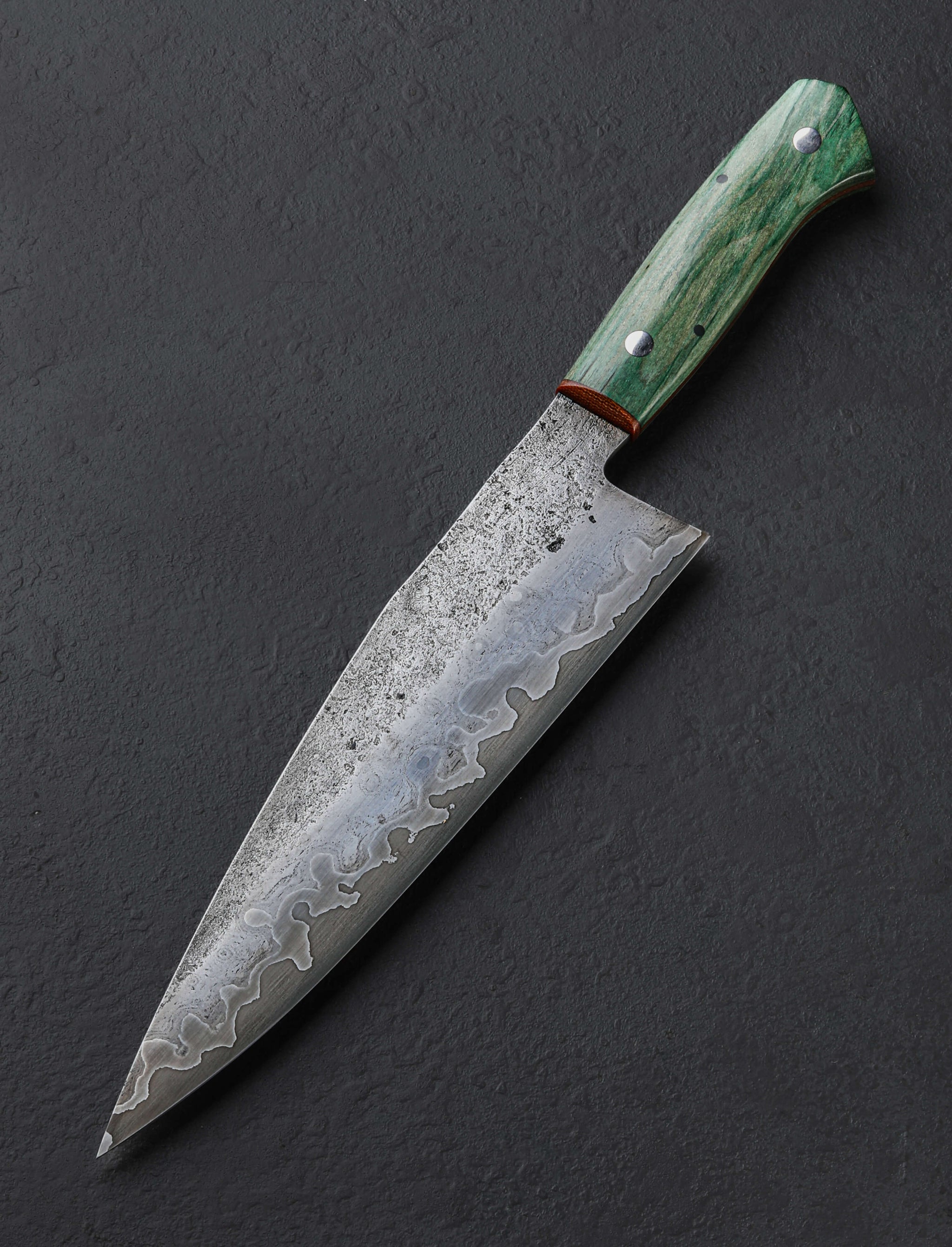 Nick Rossi - Maine Chef & Gyuto Lewiston Maine Wrought Chef 234mm