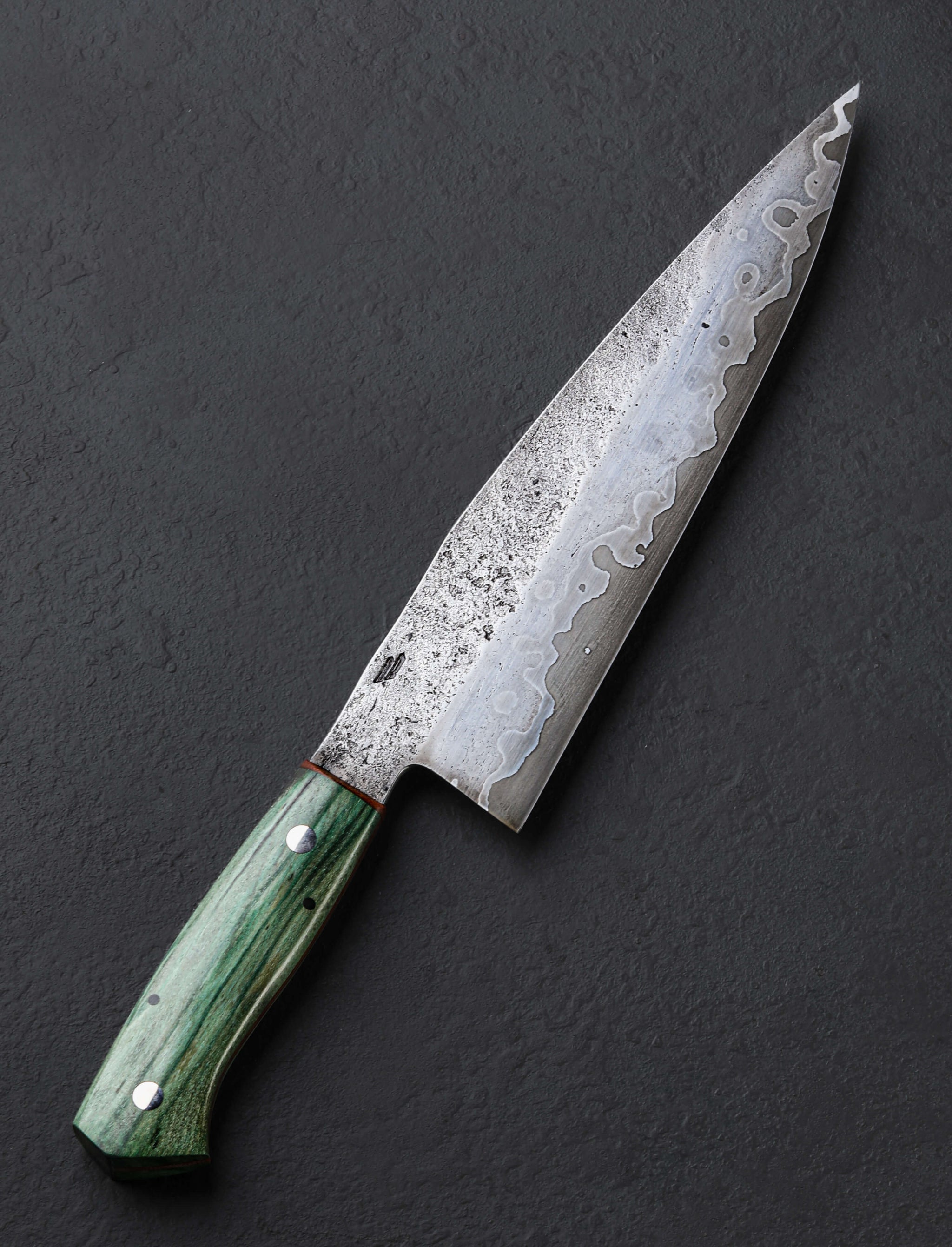 Nick Rossi - Maine Chef & Gyuto Lewiston Maine Wrought Chef 234mm