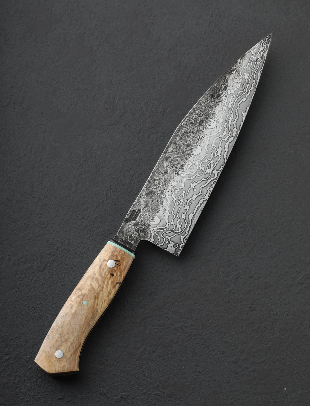 Nick Rossi - Maine Chef & Gyuto Mint Rustic Chef 204mm