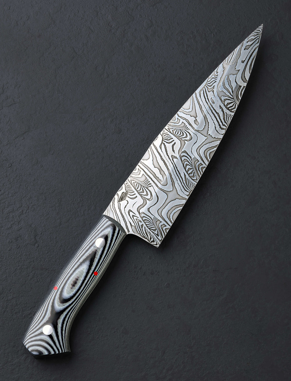 Nick Rossi - Maine Chef & Gyuto Red Dot Frostwind Chef 205mm
