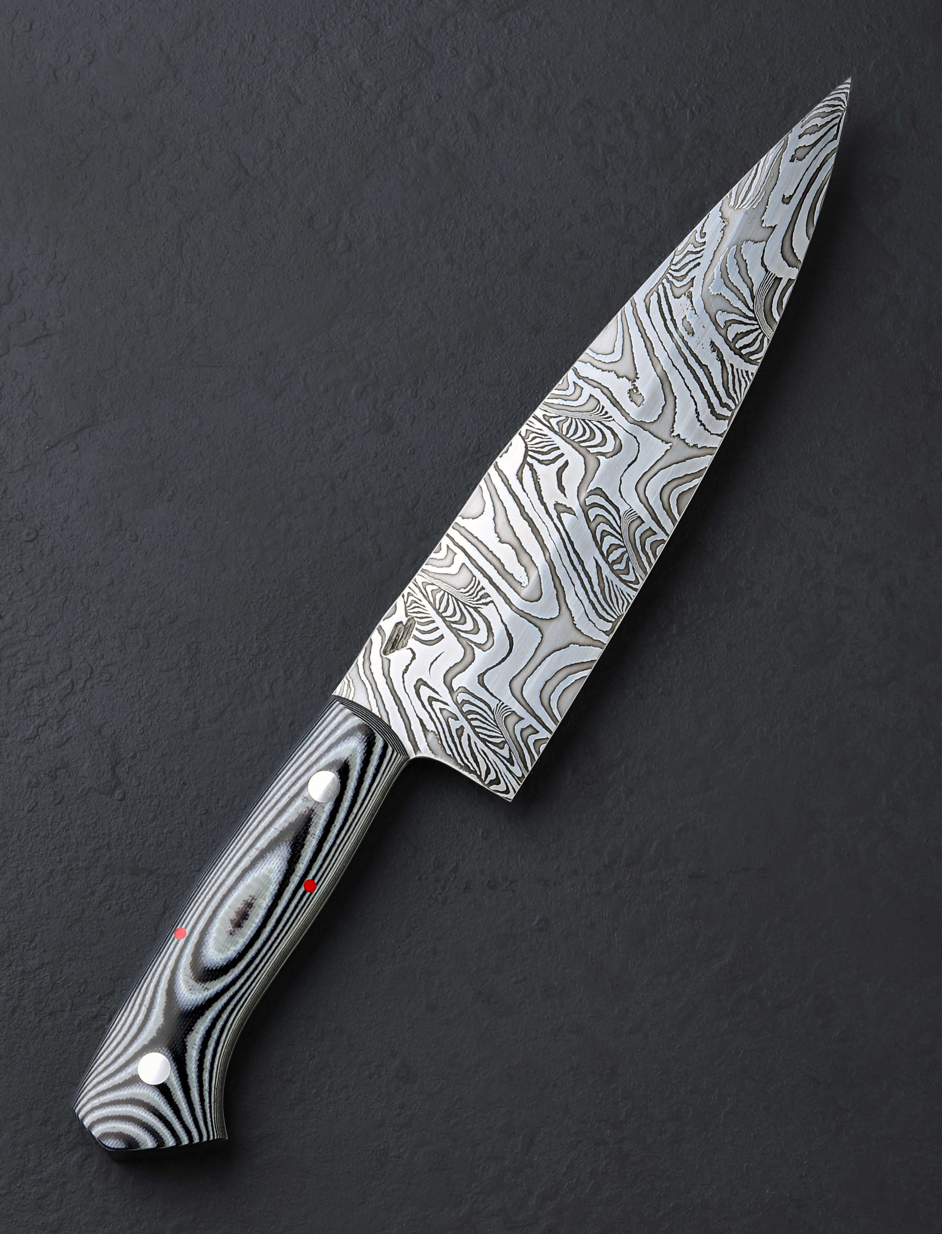 Nick Rossi - Maine Chef & Gyuto Red Dot Frostwind Chef 205mm
