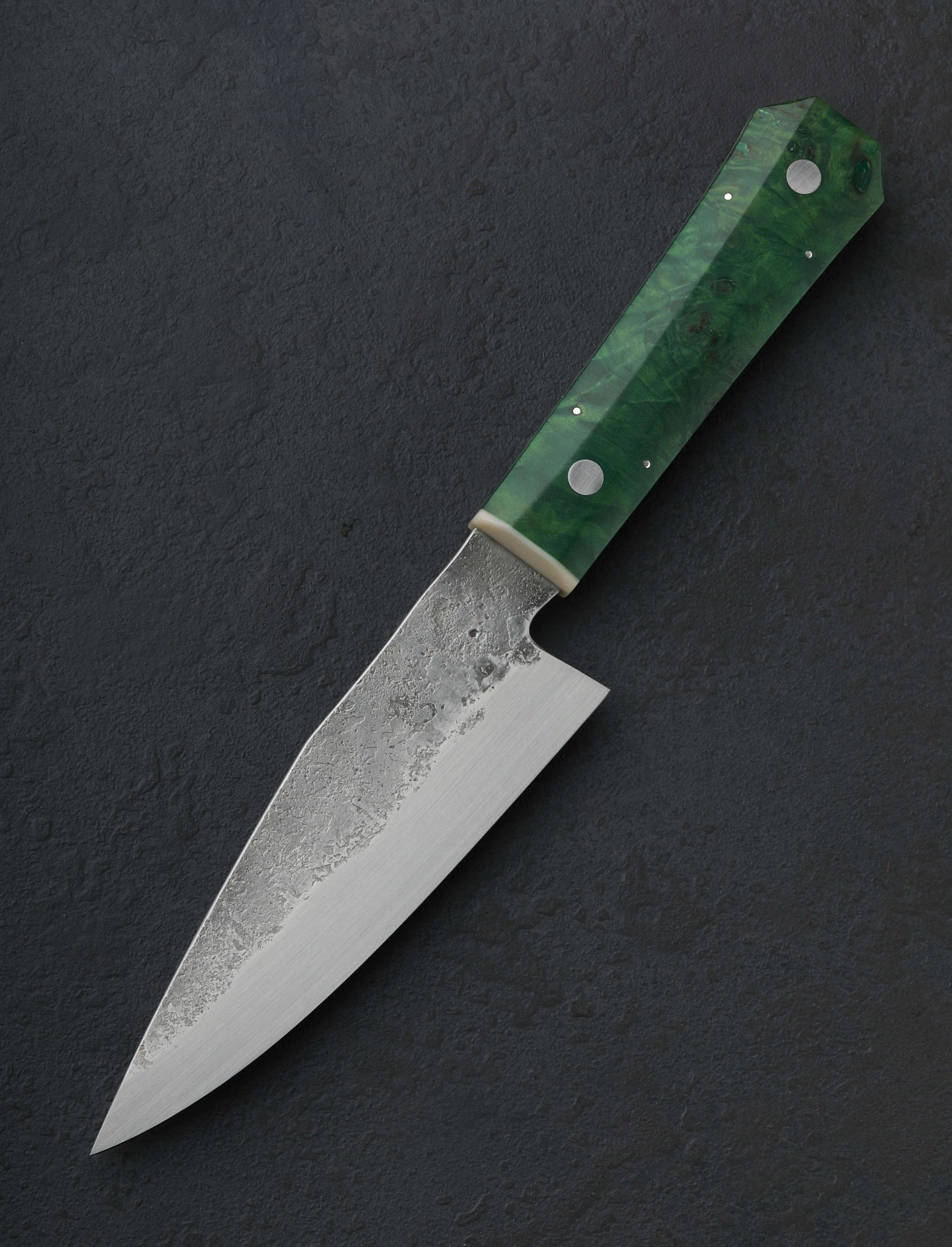 Nick Rossi - Maine Chef & Gyuto Spearmint Coffin Chef 154mm