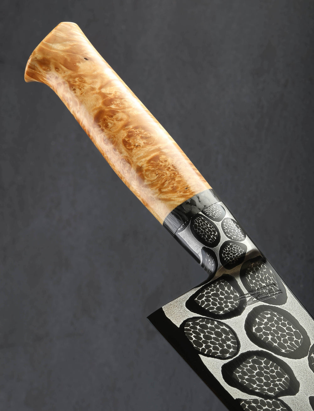 Niko Nicolaides - Michigan Chef & Gyuto Cluster Mosaic Chef 253mm
