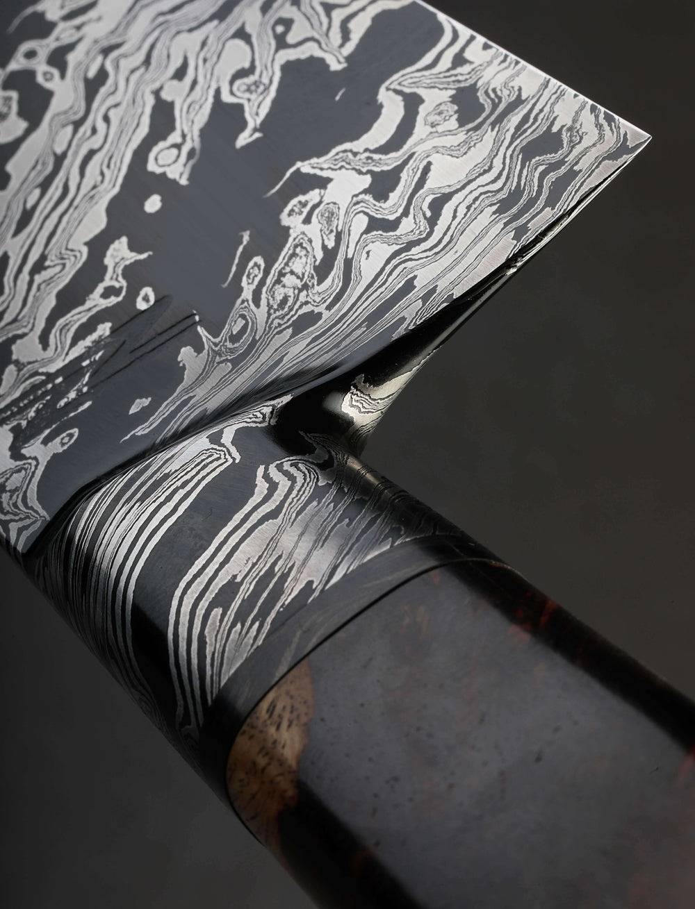 Niko Nicolaides - Michigan Chef & Gyuto Riptide Damascus Chef 209mm