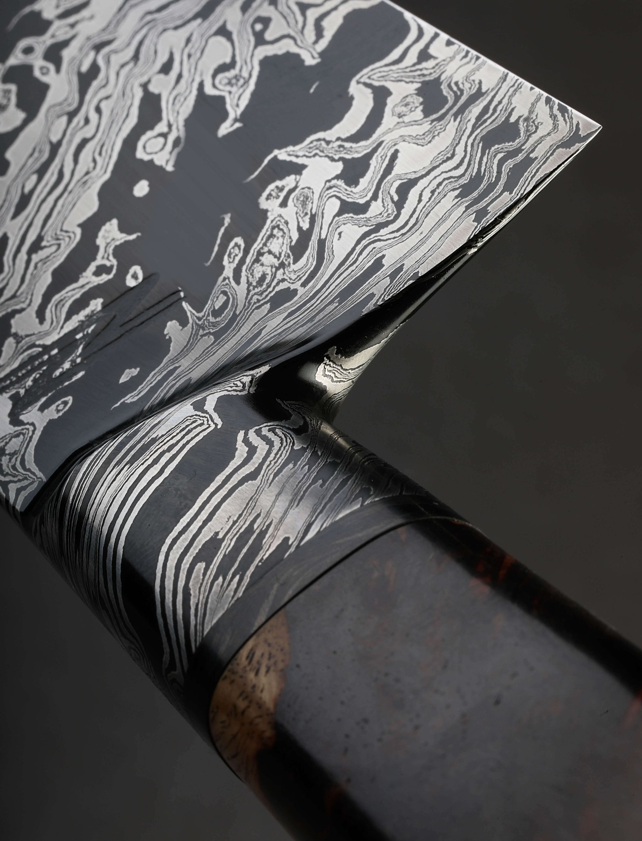 Niko Nicolaides - Michigan Chef & Gyuto Riptide Damascus Chef 209mm