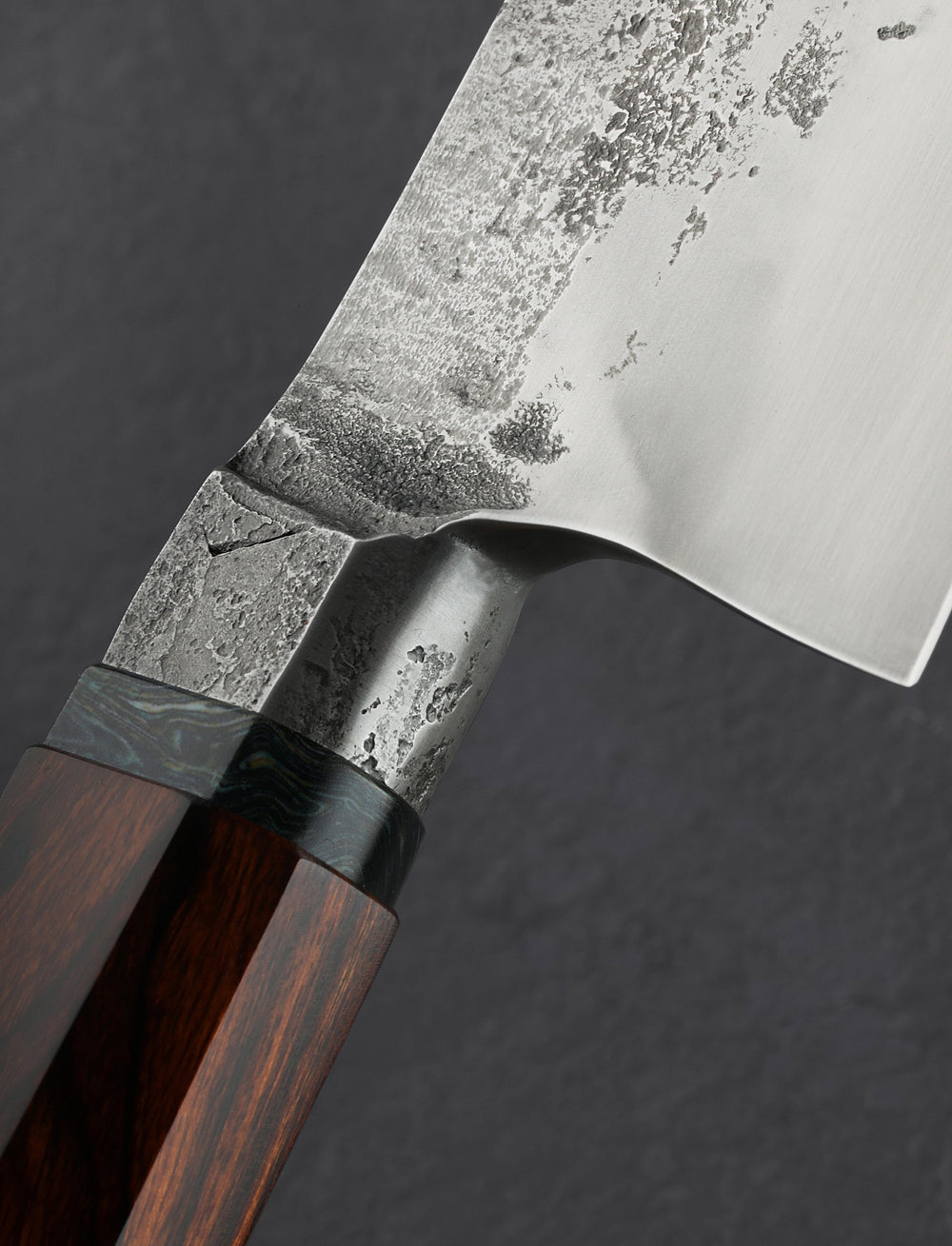 Noah Vachon, Vachon Knives - Canada Chef & Gyuto Brut De Forge Ironwood Chef 220mm