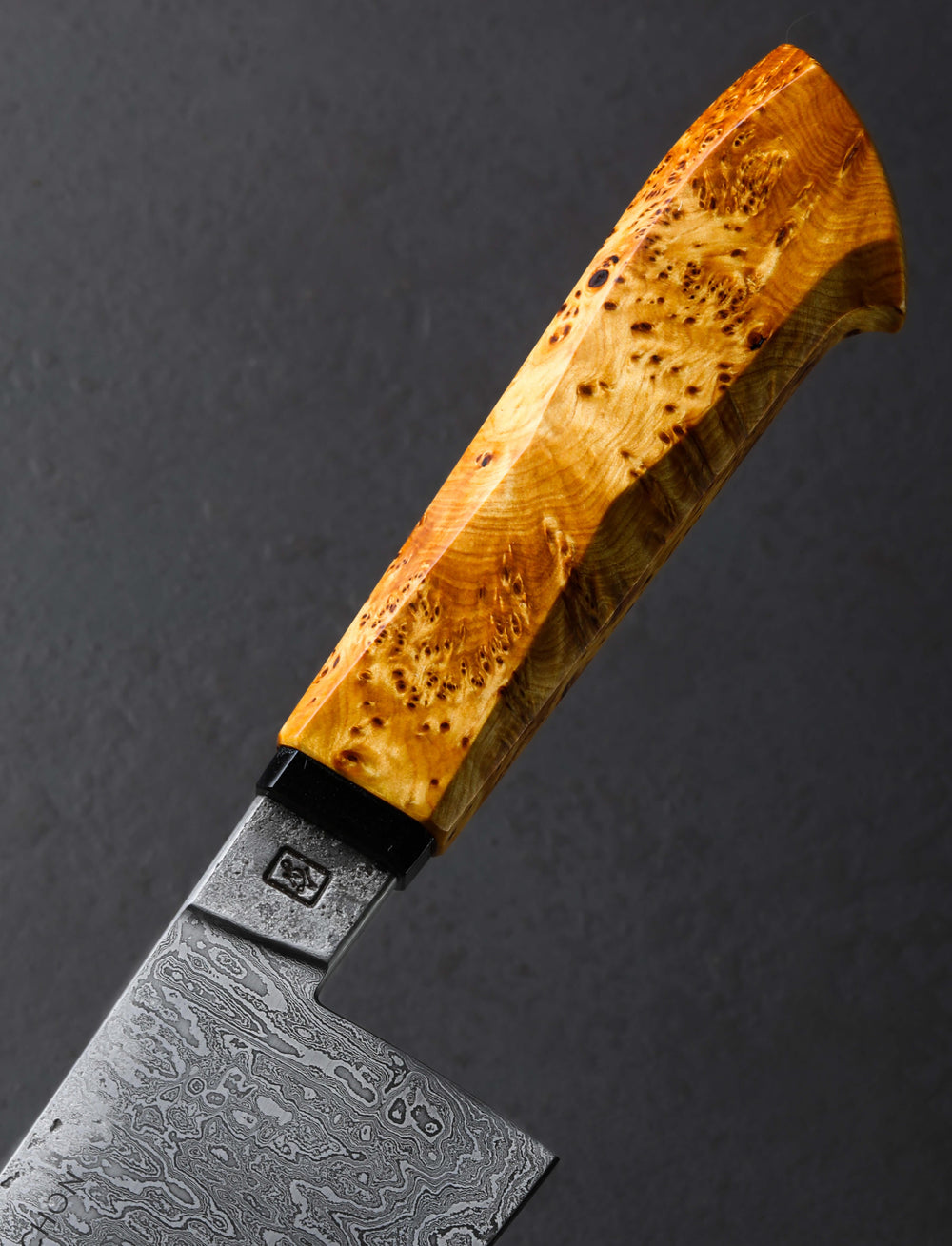 Noah Vachon, Vachon Knives - Canada Chef & Gyuto Yellow Cedar Damascus Chef 242mm
