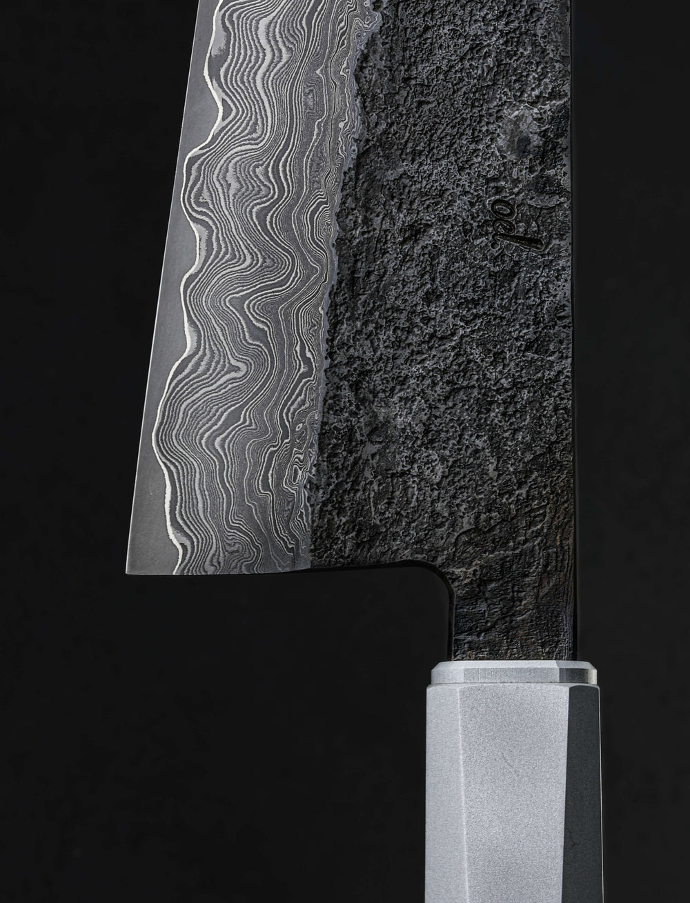 Oliver Märtens - Germany Chef & Gyuto Aluminum Damascus Gyuto 245mm