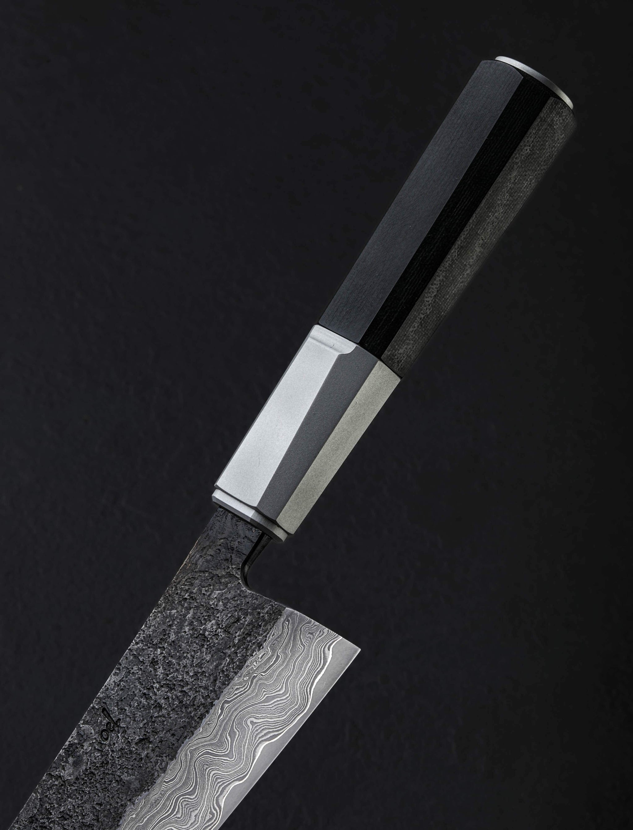 Oliver Märtens - Germany Chef & Gyuto Aluminum Damascus Gyuto 245mm