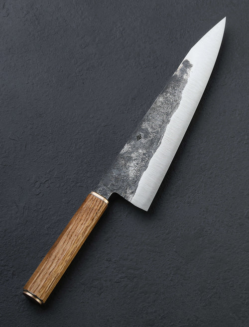 Oliver Märtens - Germany Chef & Gyuto Stainless Oak Gyuto 228mm