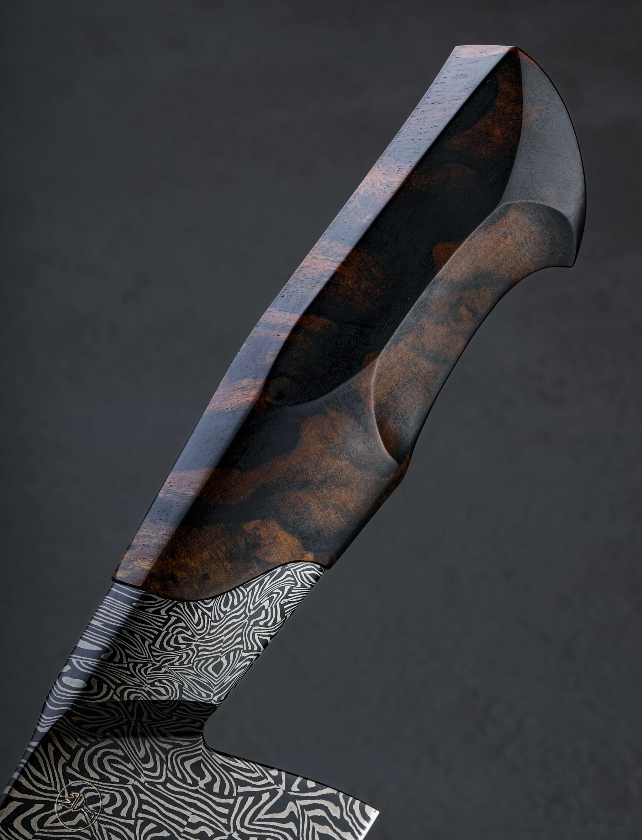 Salem Straub - Washington Chef & Gyuto B&W Psychotropic Chef 235mm
