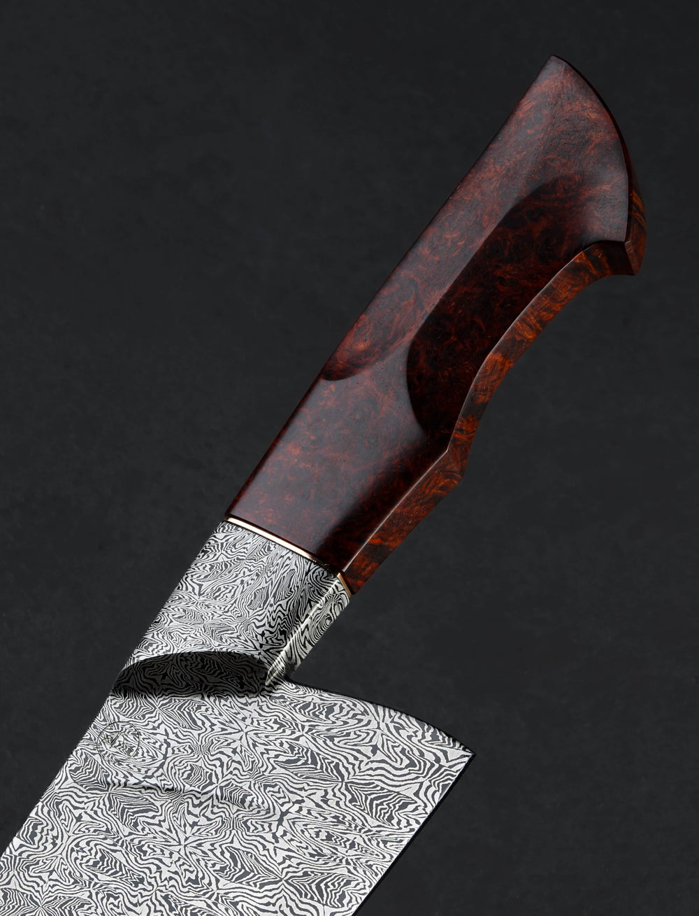 Salem Straub - Washington Chef & Gyuto Bow Tie Damascus Chef 250mm