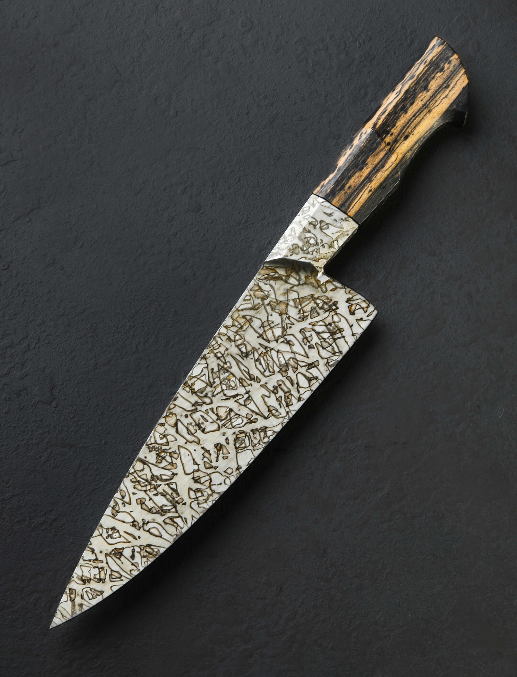 Salem Straub - Washington Chef & Gyuto Full-Grain Mustard Chef 214mm