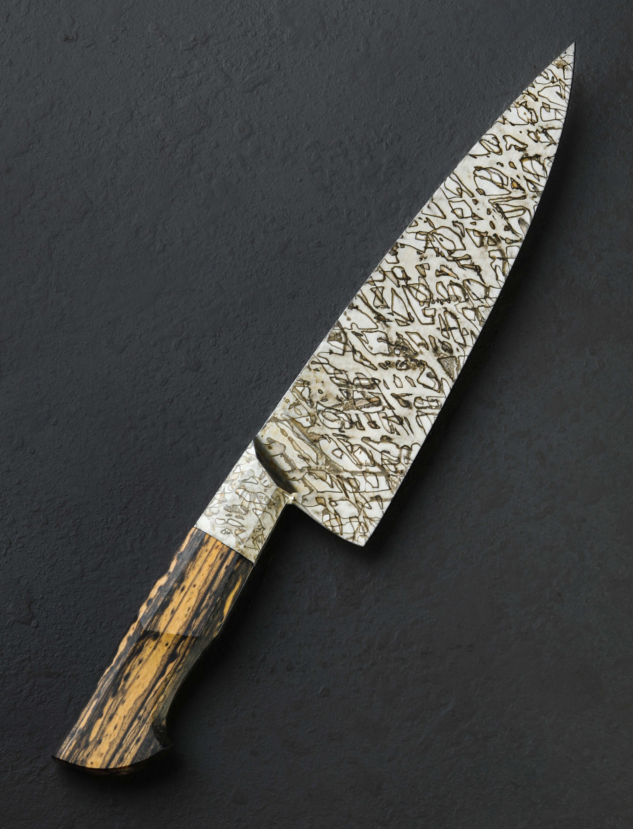 Salem Straub - Washington Chef & Gyuto Full-Grain Mustard Chef 214mm