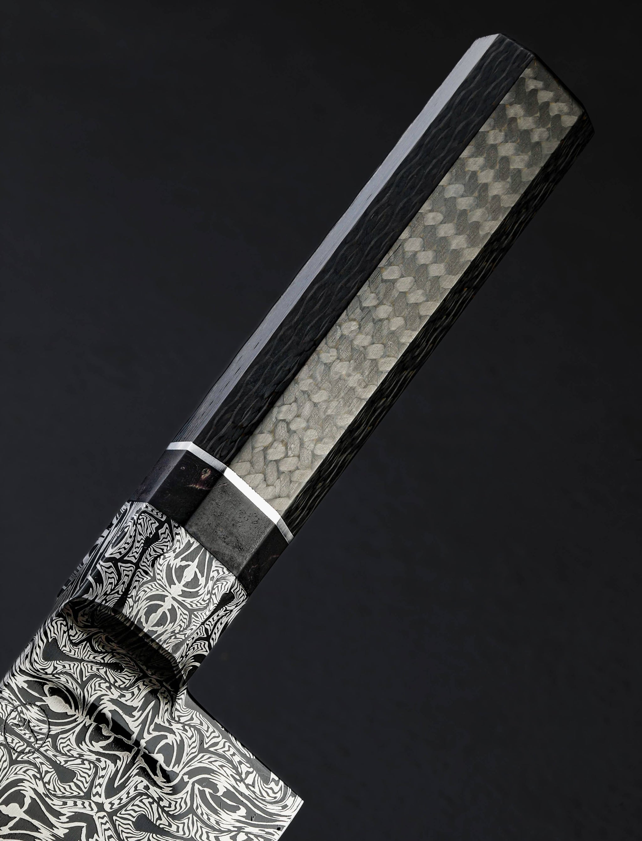Salem Straub - Washington Chef & Gyuto Straub Fold-of-Time Damascus Chef 240mm