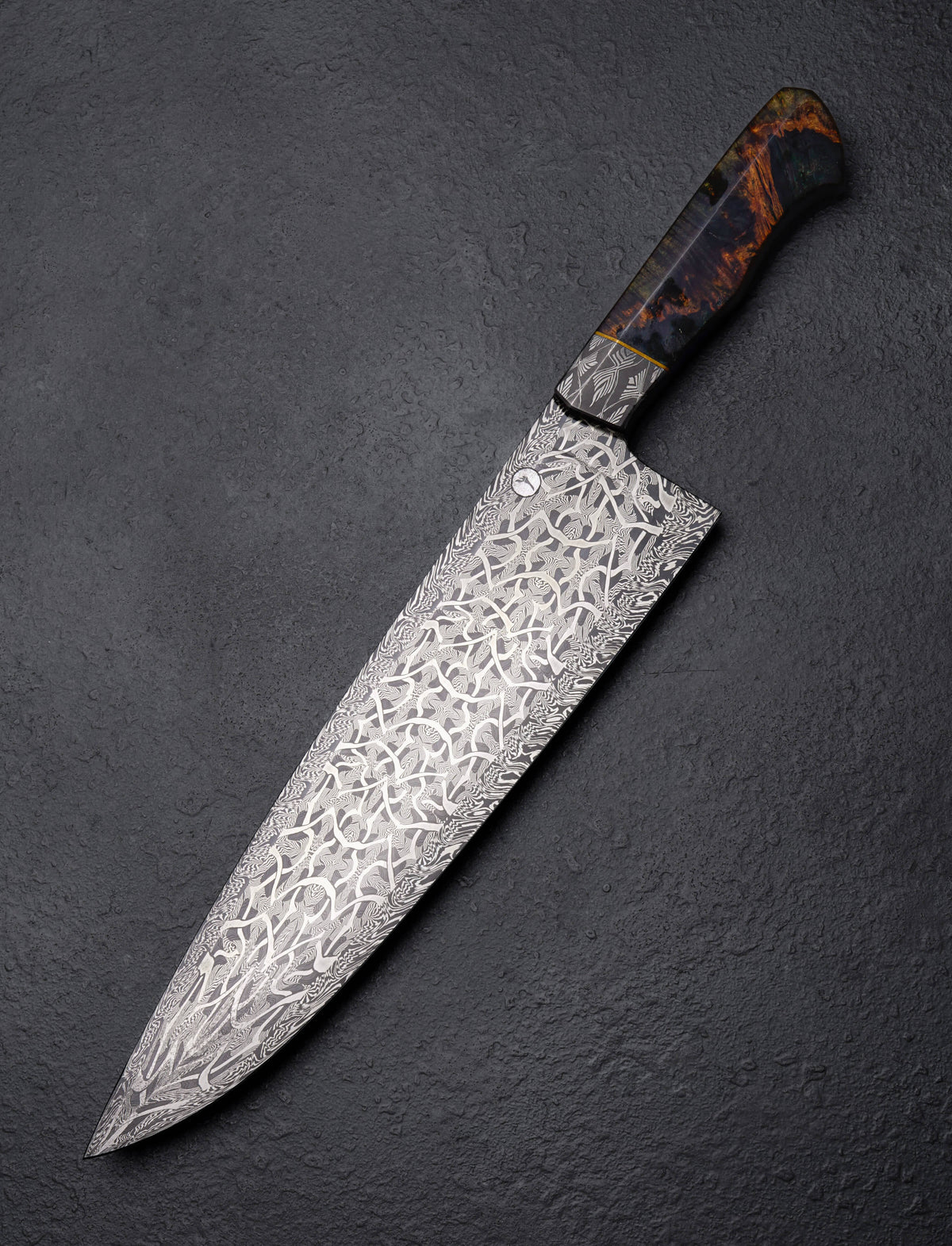Salem Straub - Washington Chef & Gyuto Straub Wildfire Bramble Chef 240mm