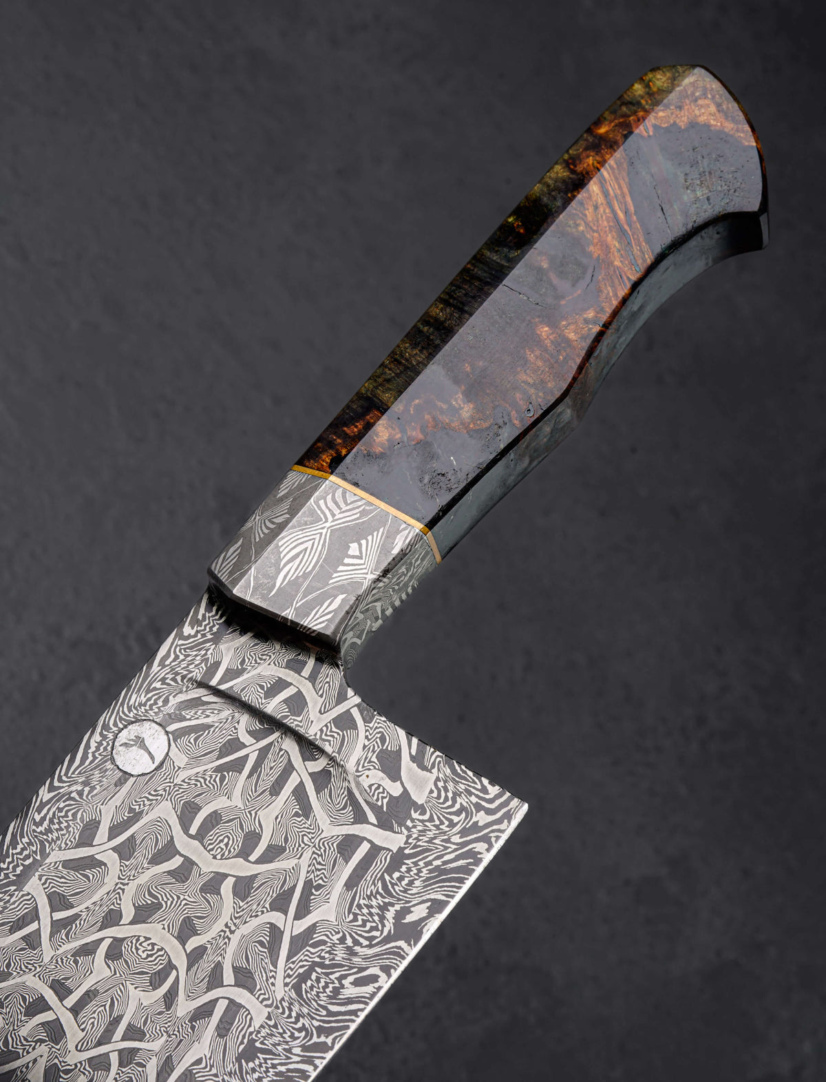 Salem Straub - Washington Chef & Gyuto Straub Wildfire Bramble Chef 240mm