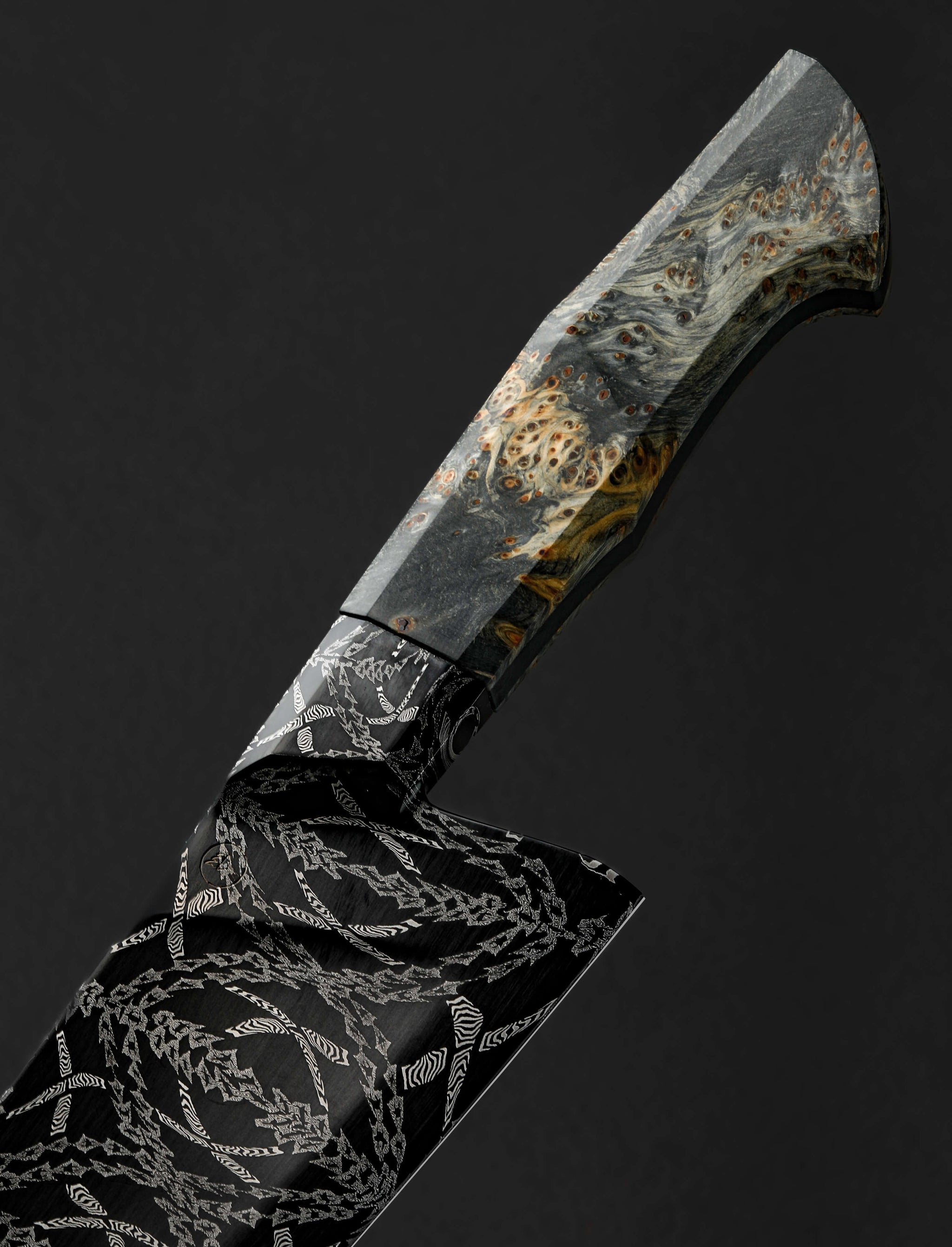 Salem Straub - Washington Chef & Gyuto Woven Chains Chef 240mm