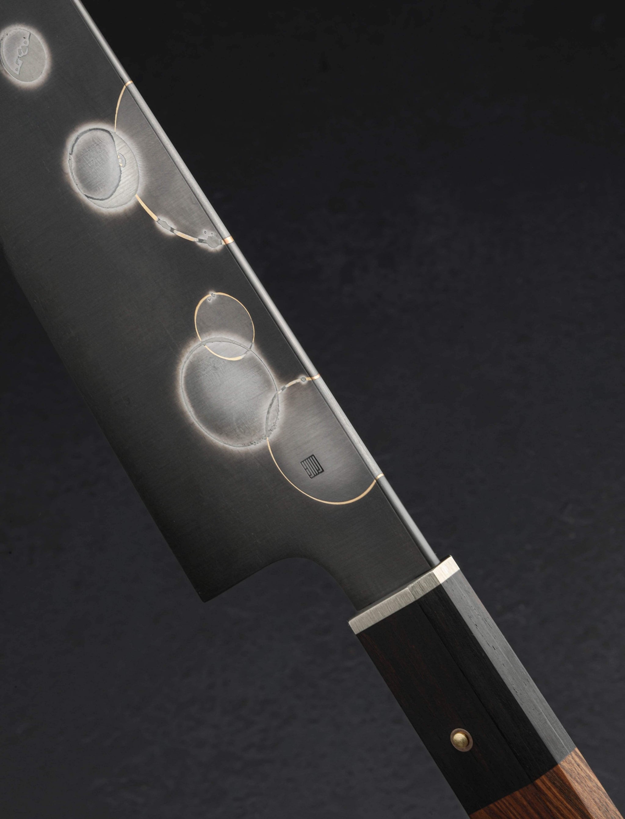 Shehan Prull - New Mexico Chef & Gyuto Circles 3.1 Gyuto 244mm