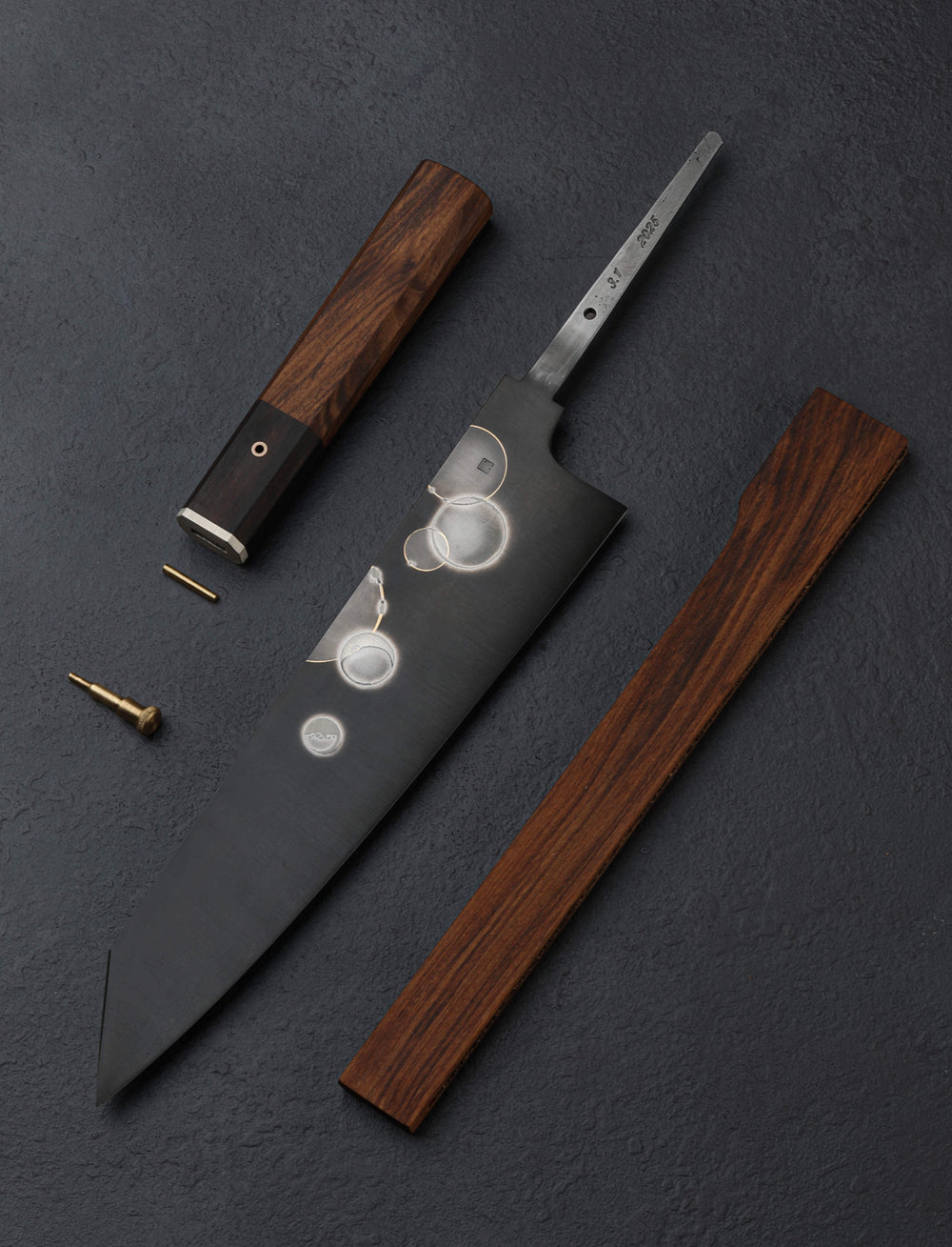 Shehan Prull - New Mexico Chef & Gyuto Circles 3.1 Gyuto 244mm