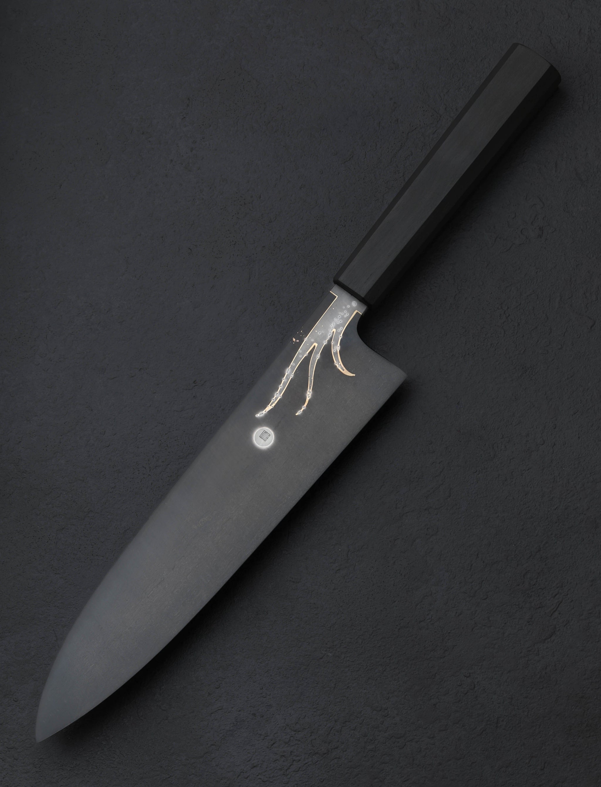 Shehan Prull - New Mexico Chef & Gyuto Tendrils Gyuto 243mm