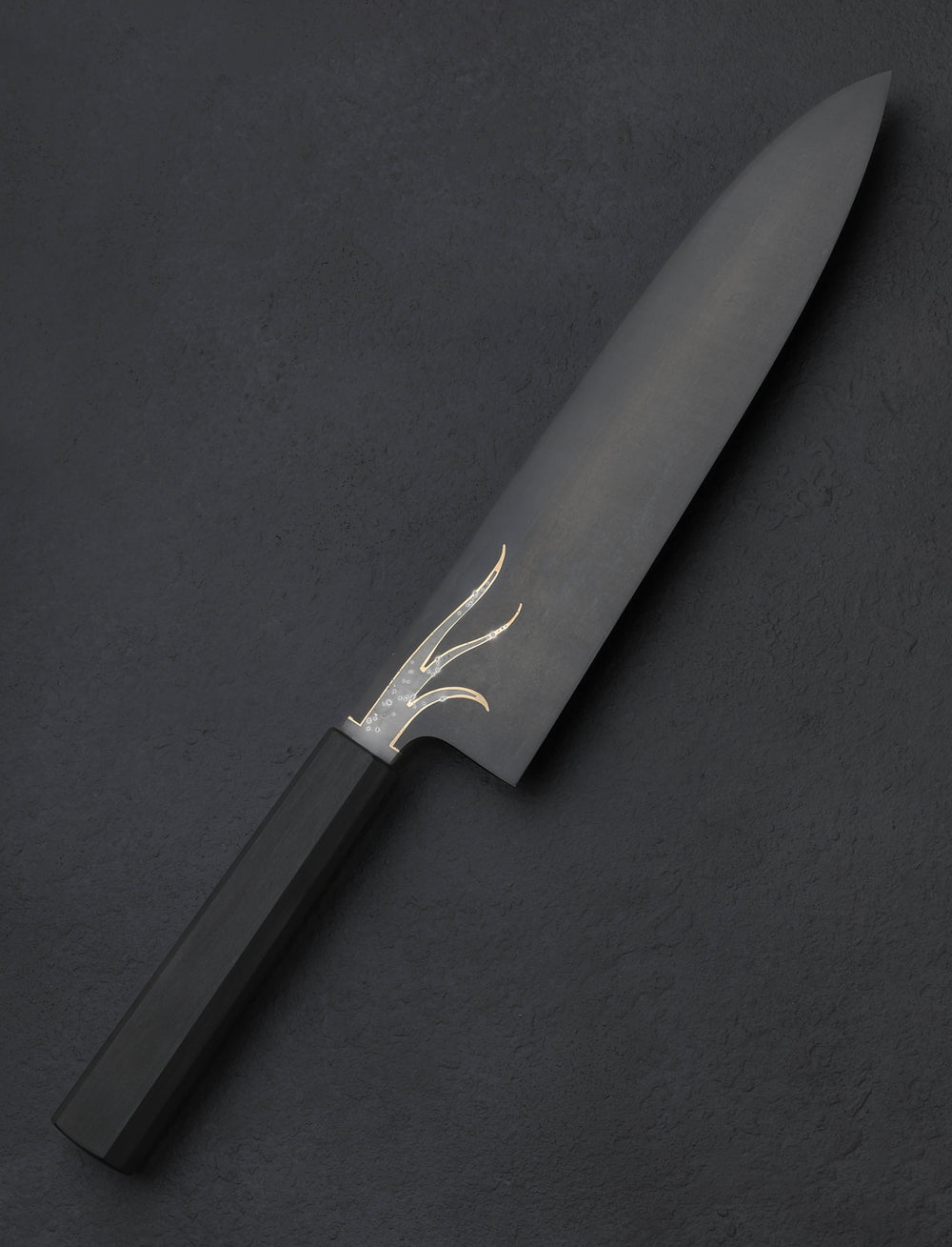 Shehan Prull - New Mexico Chef & Gyuto Tendrils Gyuto 243mm