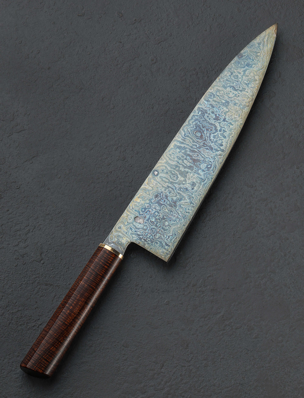 Timo Verschuren - Netherlands Chef & Gyuto Starry Night Damascus Gyuto 243mm