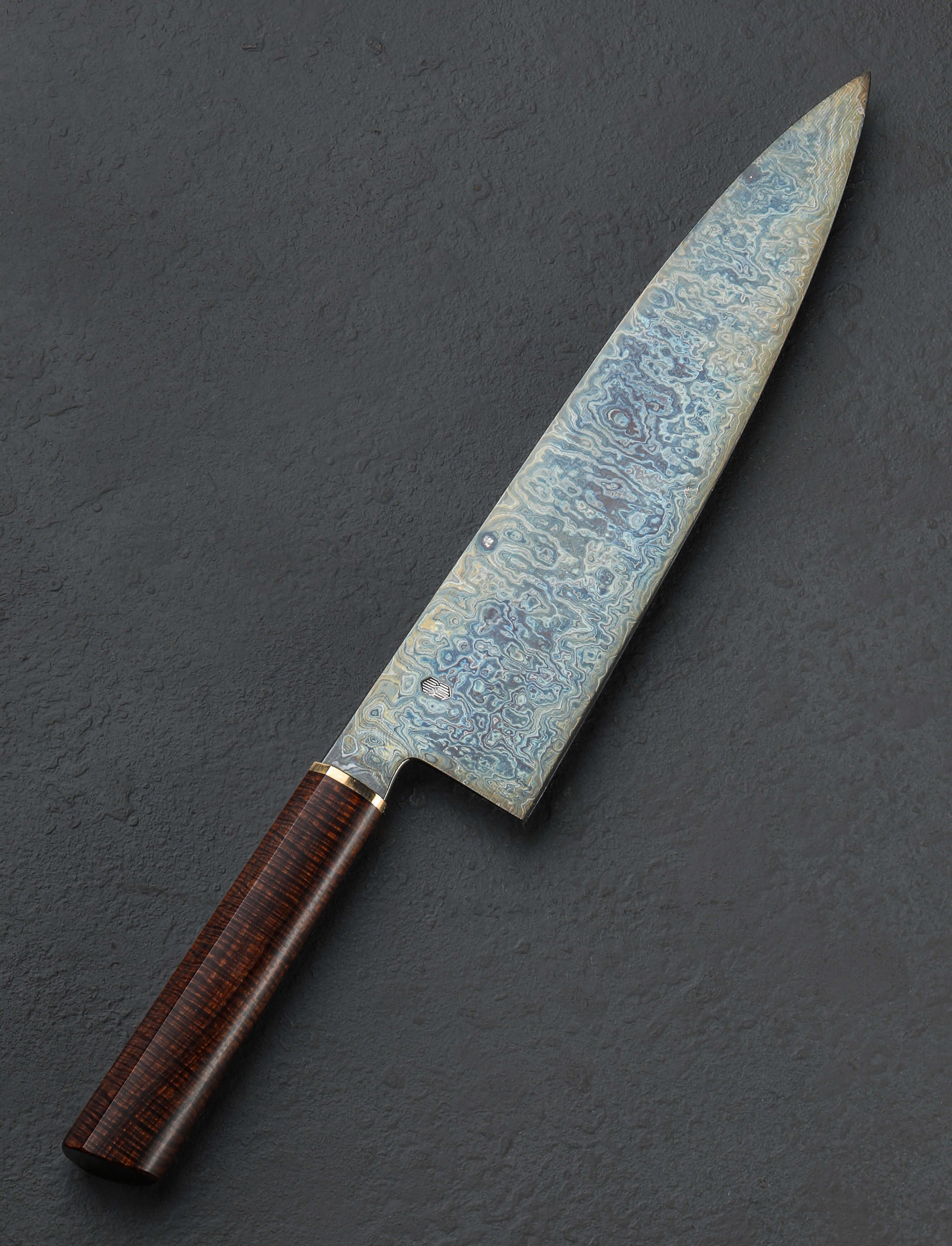 Timo Verschuren - Netherlands Chef & Gyuto Starry Night Damascus Gyuto 243mm
