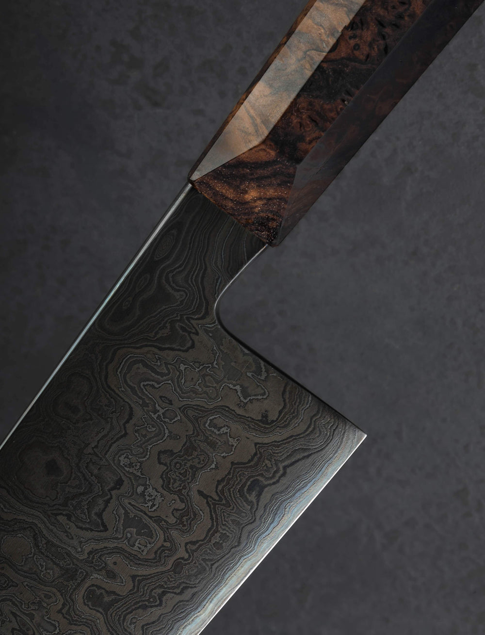 Timo Verschuren - Netherlands Chef & Gyuto Walnut Burl Damascus Gyuto 233mm