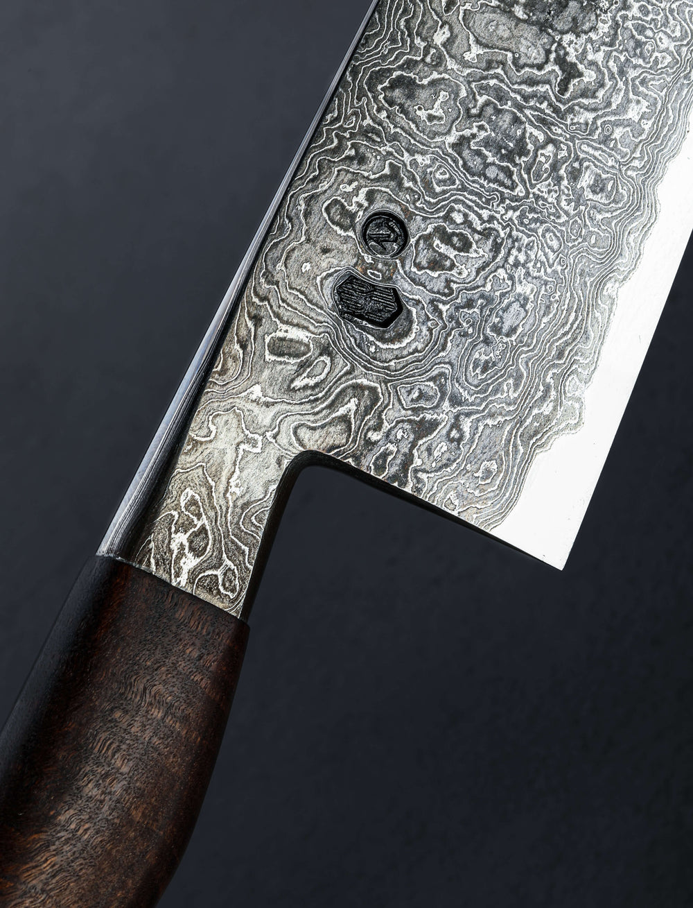 Timo Verschuren - Netherlands Chef & Gyuto Wrought Damascus Gidgee Chef 221mm