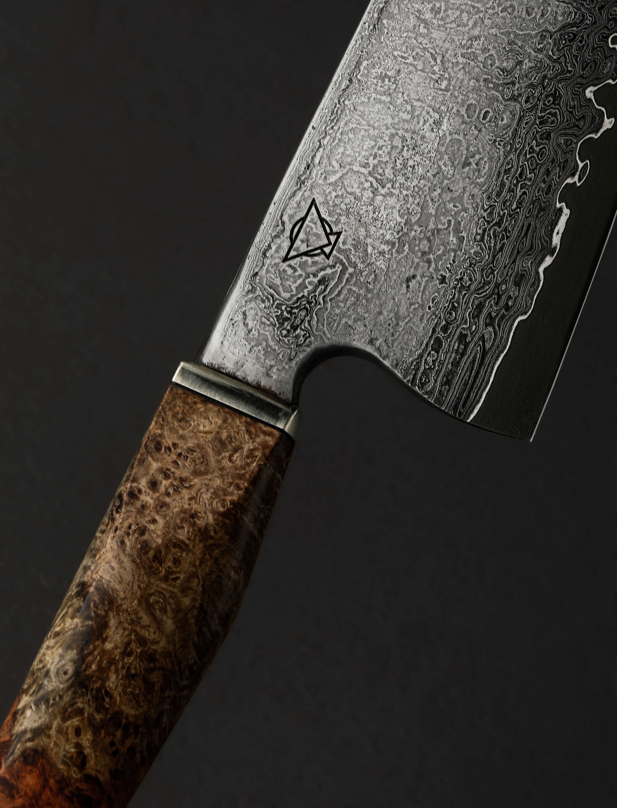 Tobias Hangler - Austria Chef & Gyuto Amboyna Damascus Gyuto 217mm