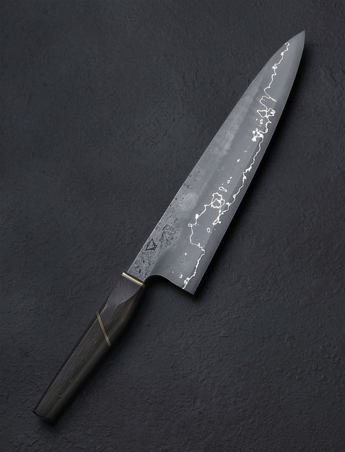 Tobias Hangler - Austria Chef & Gyuto Asymmetrical Wenge Gyuto 239mm