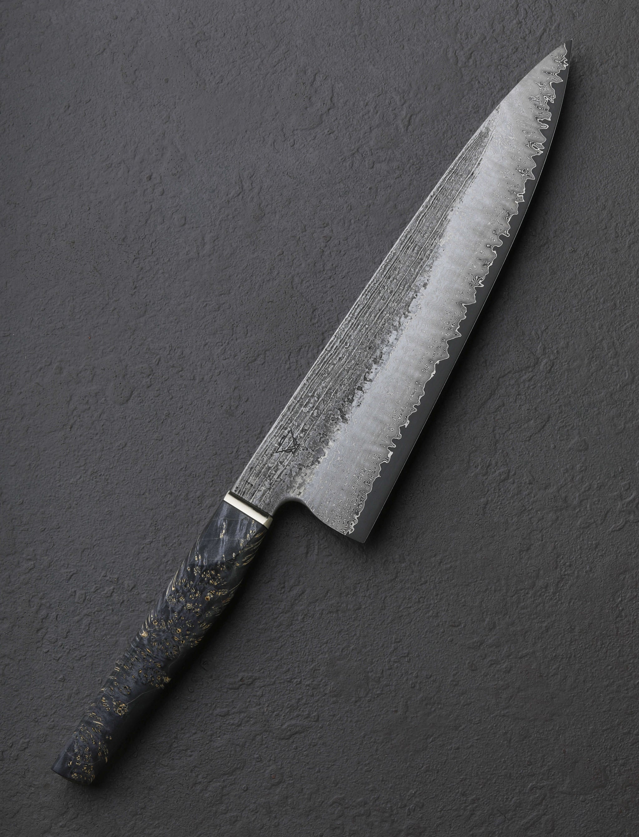 Tobias Hangler - Austria Chef & Gyuto Box Elder Burl Chef 223mm