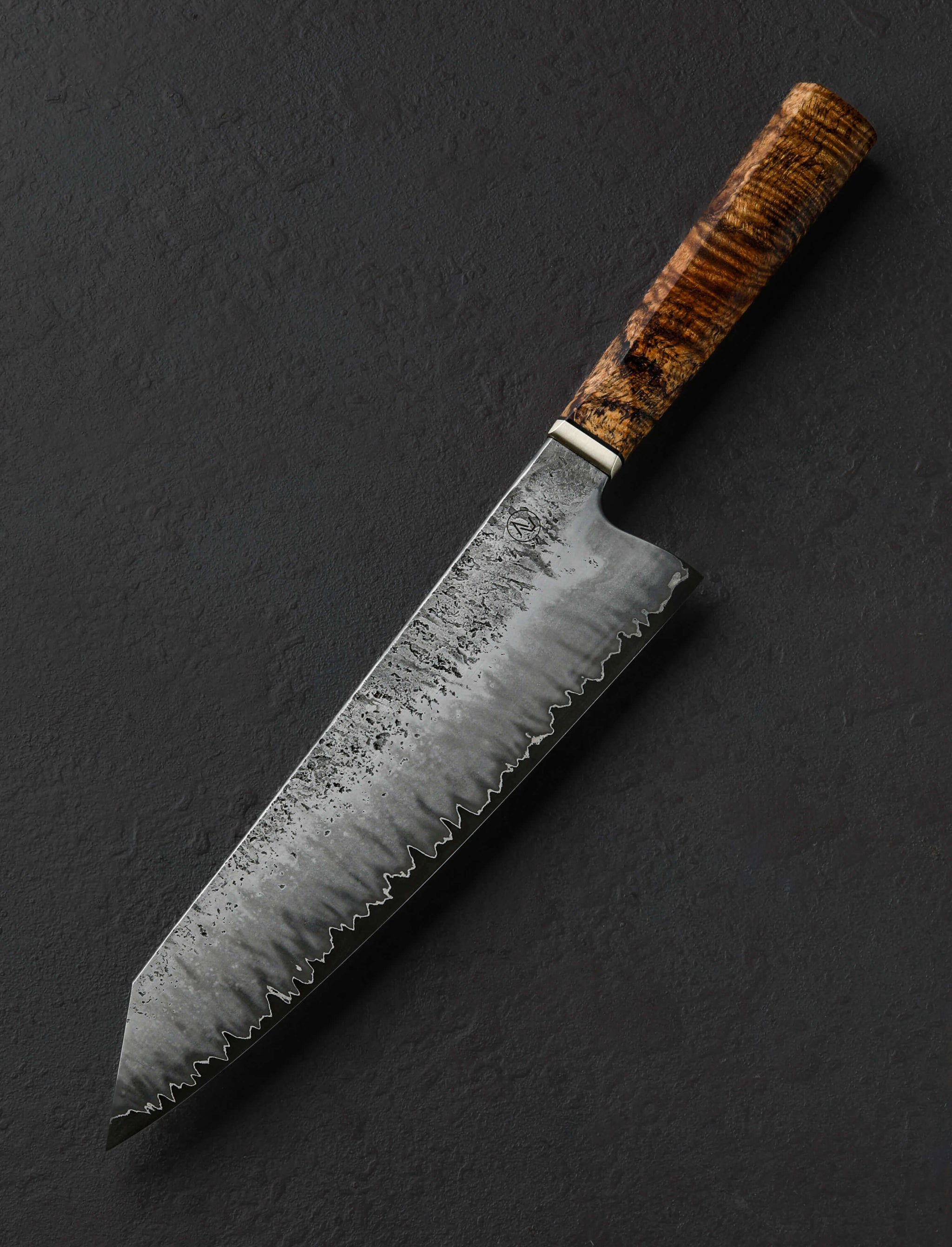 Tobias Hangler - Austria Chef & Gyuto Curly Marri K-Tip Gyuto 230mm