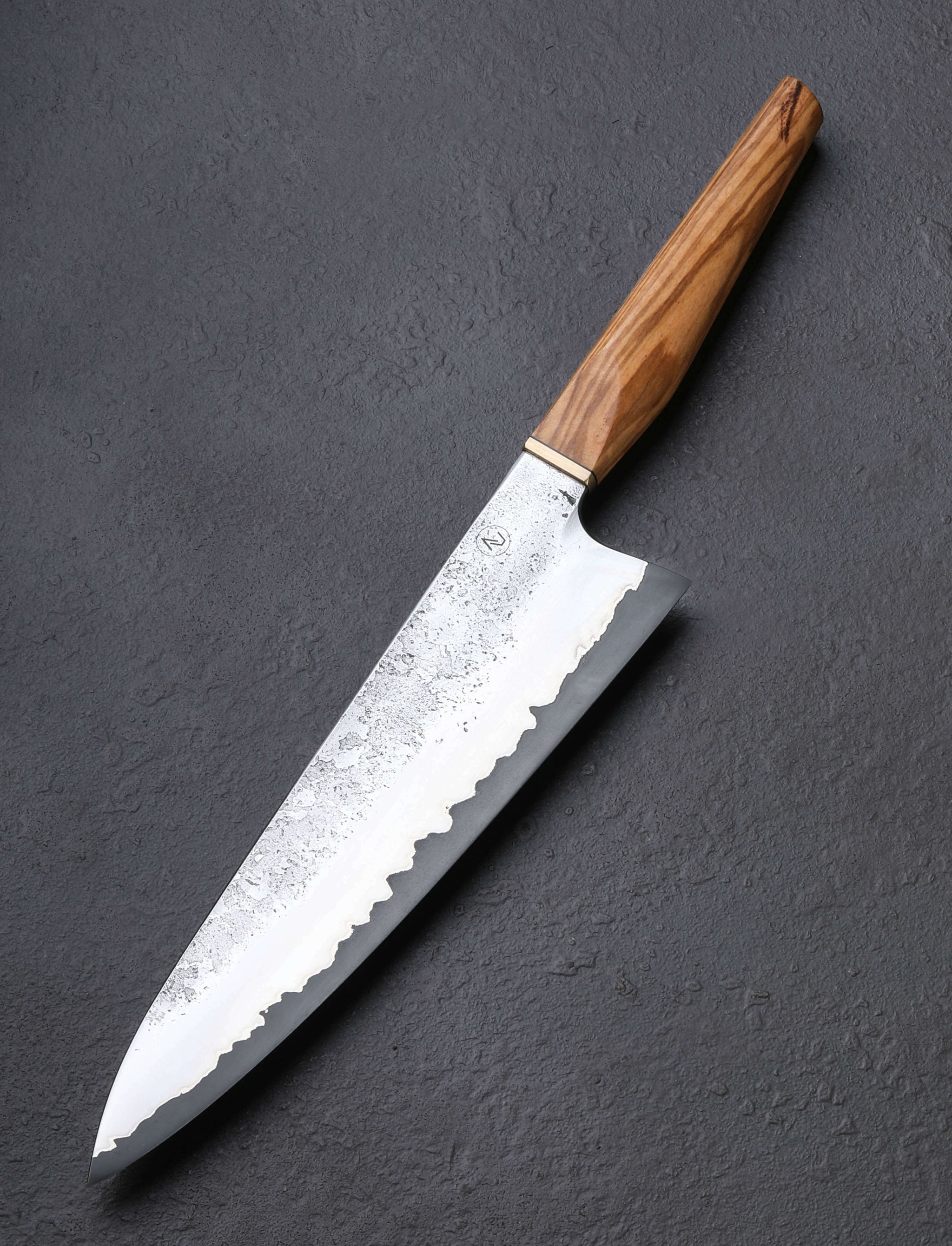 Tobias Hangler - Austria Chef & Gyuto Ultra Stainless Olive Gyuto 227mm