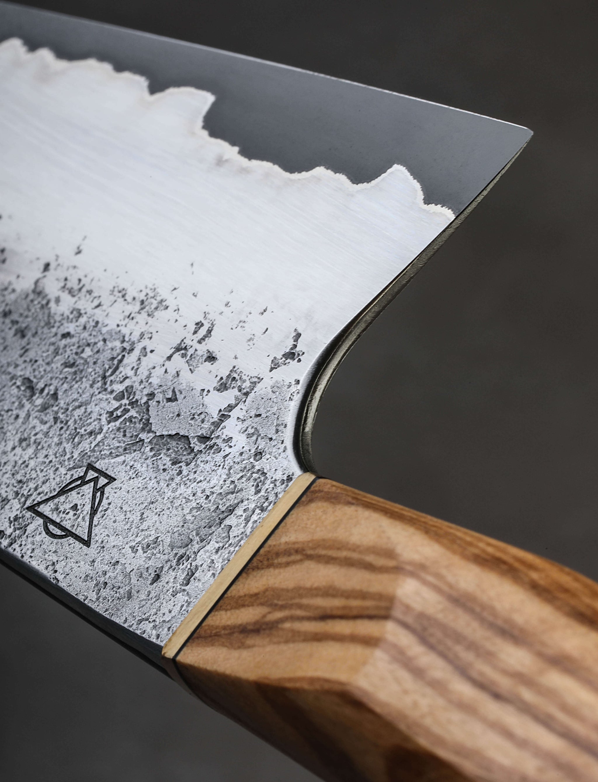 Tobias Hangler - Austria Chef & Gyuto Ultra Stainless Olive Gyuto 227mm