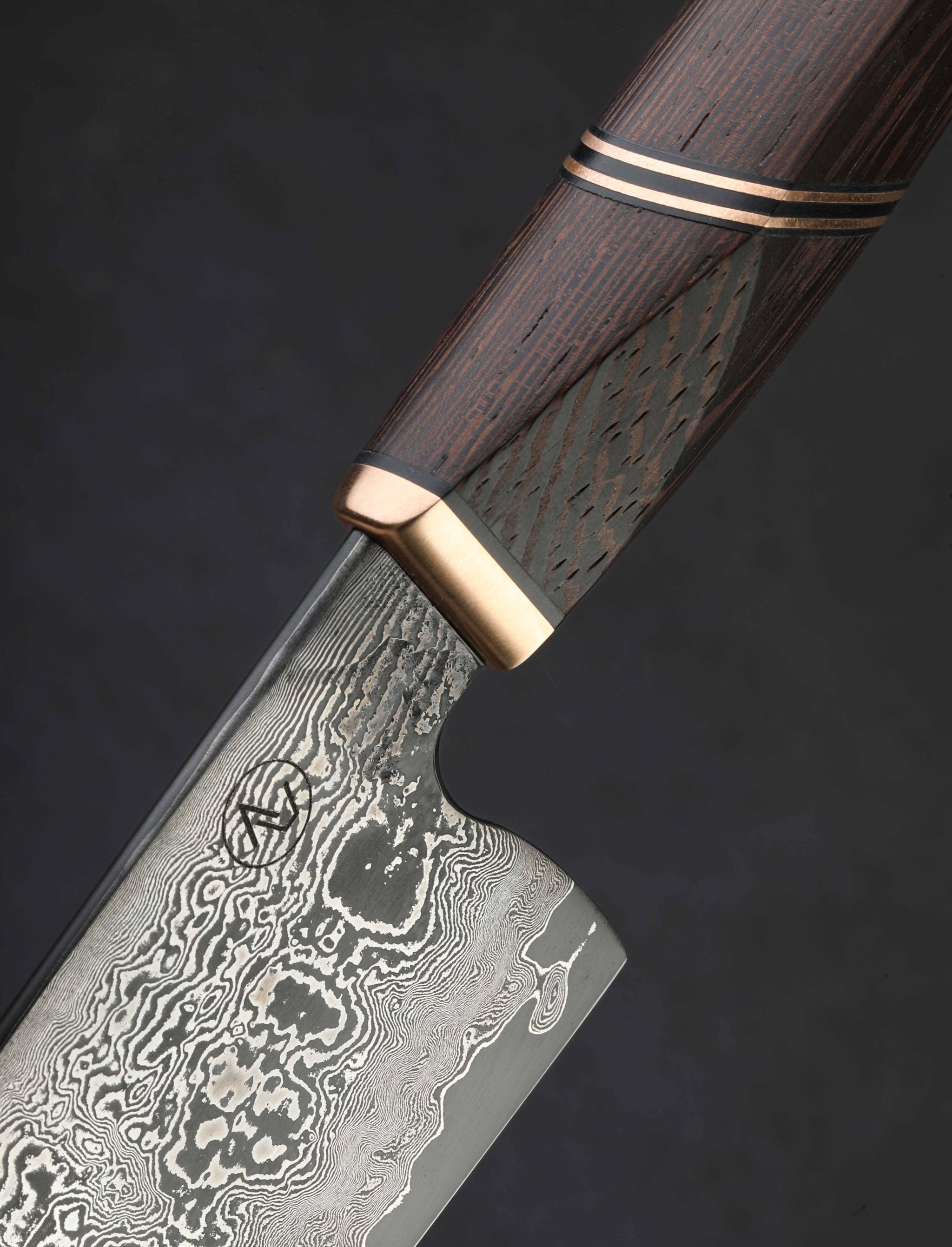 Tobias Hangler - Austria Chef & Gyuto Wenge Damascus Gyuto 220mm