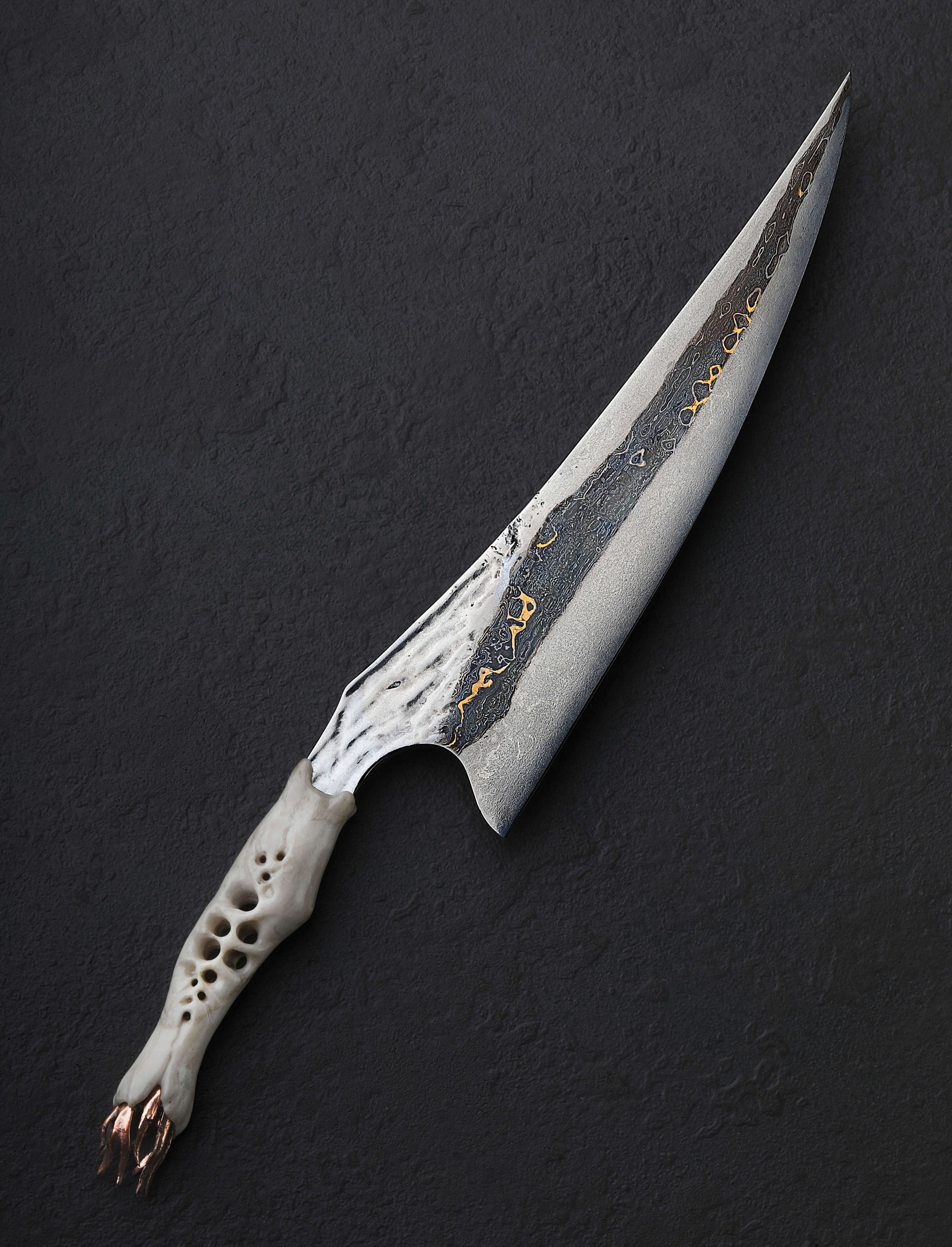 Tristan Dare - Idaho Chef & Gyuto Arche Meteorite Chef 216mm