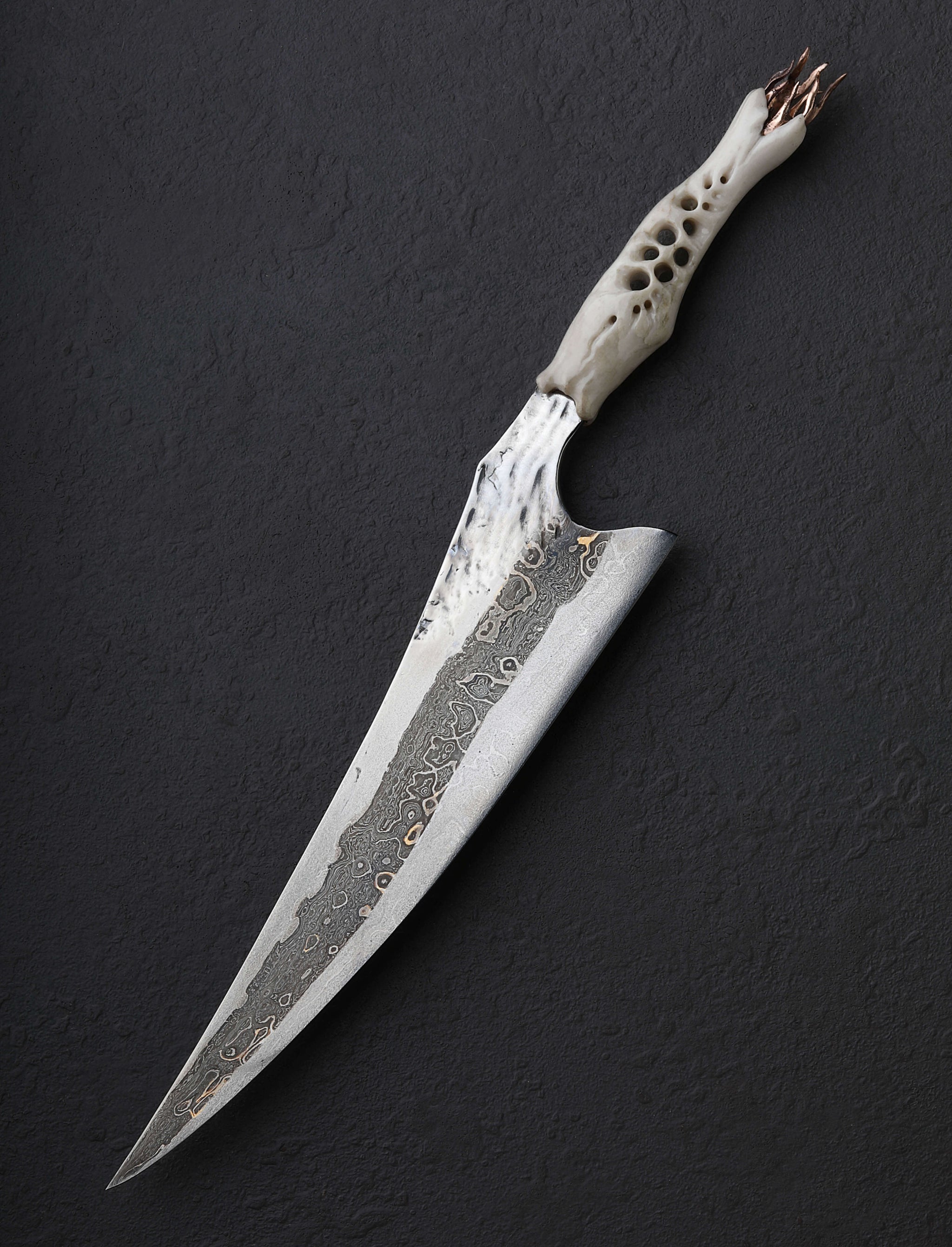 Tristan Dare - Idaho Chef & Gyuto Arche Meteorite Chef 216mm