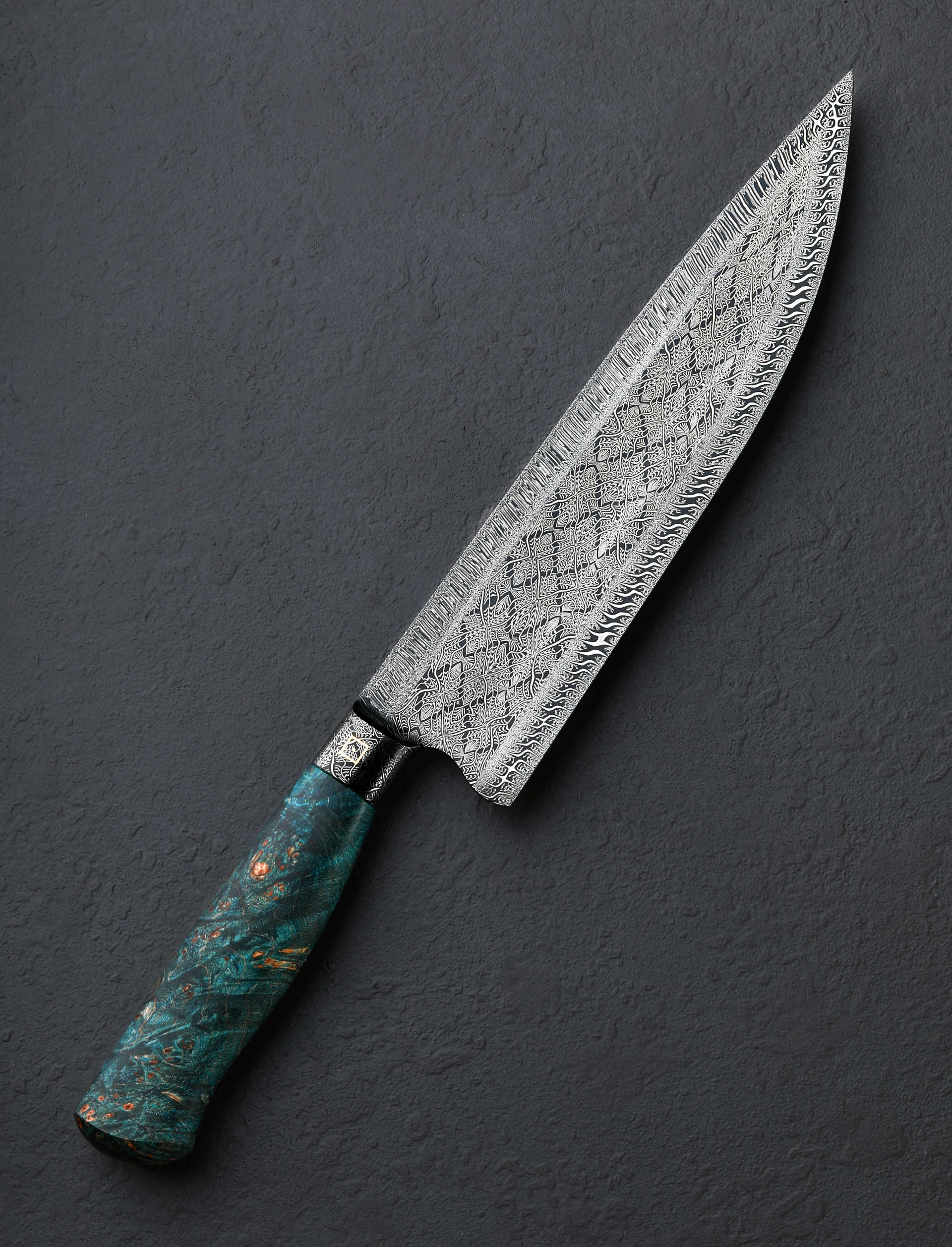 William Porto - Brazil Chef & Gyuto Golden Aqua Chef 226mm