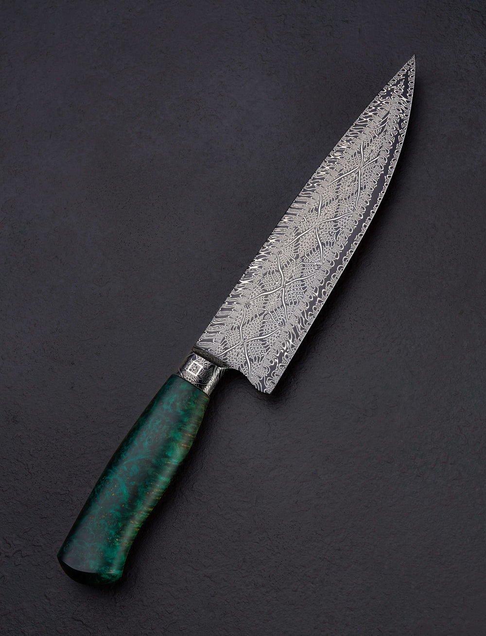 William Porto - Brazil Chef & Gyuto Laguna Silver Dot Chef 204mm