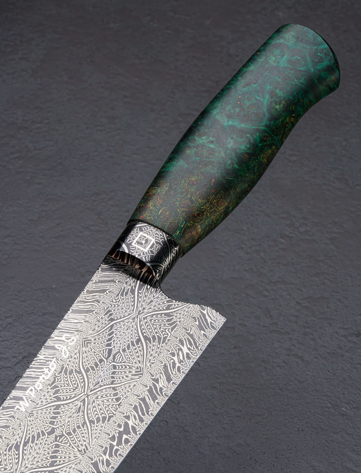 William Porto - Brazil Chef & Gyuto Laguna Silver Dot Chef 204mm
