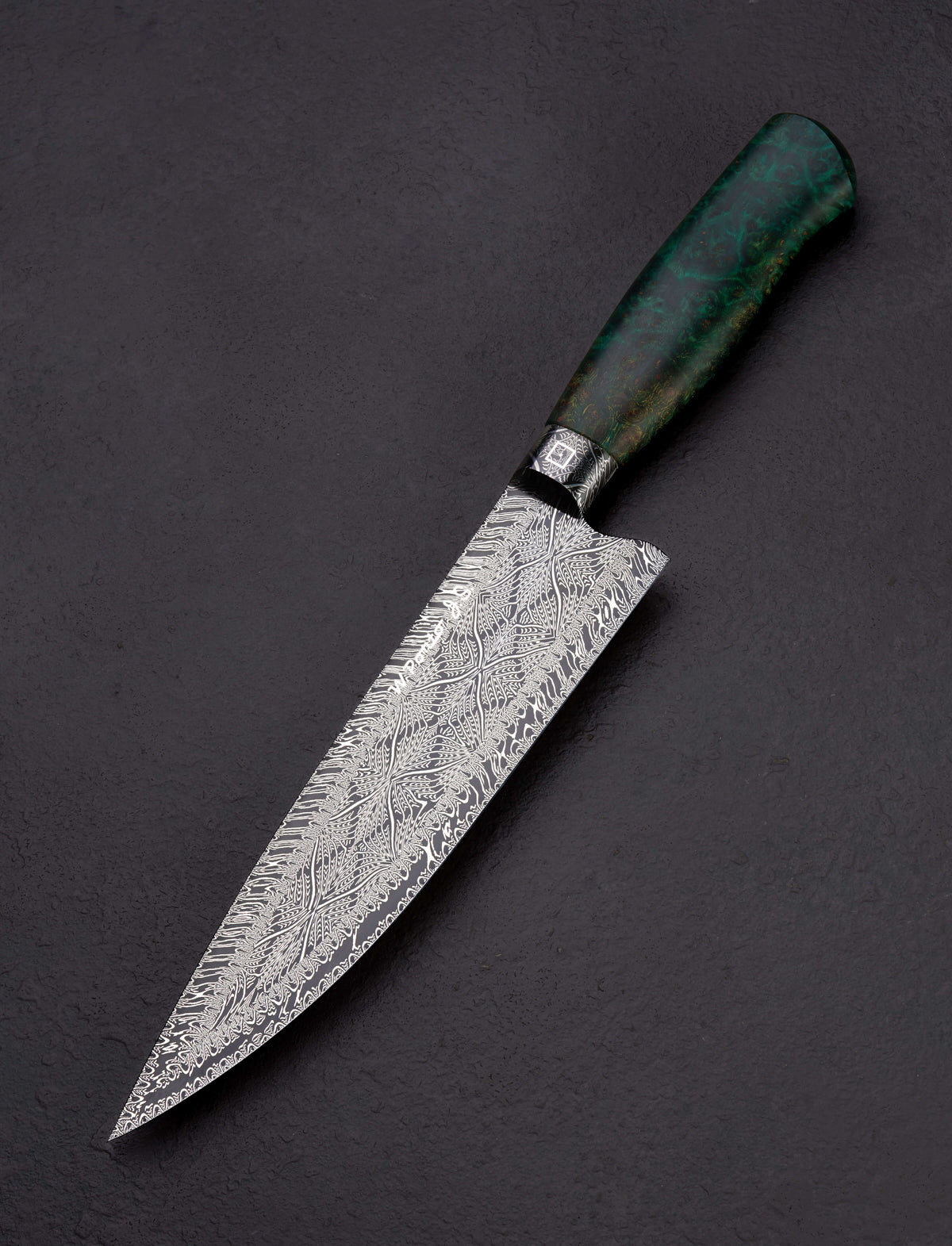 William Porto - Brazil Chef & Gyuto Laguna Silver Dot Chef 204mm