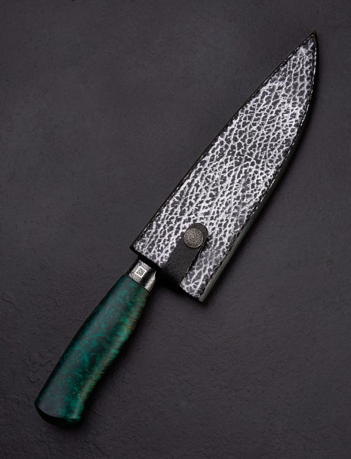 William Porto - Brazil Chef & Gyuto Laguna Silver Dot Chef 204mm