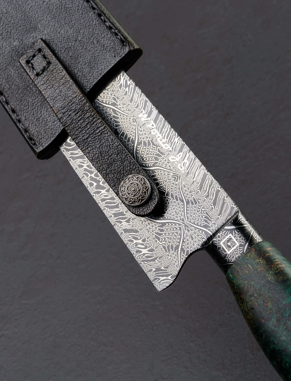 William Porto - Brazil Chef & Gyuto Laguna Silver Dot Chef 204mm