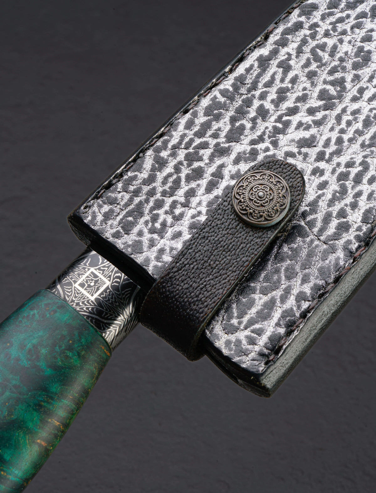 William Porto - Brazil Chef & Gyuto Laguna Silver Dot Chef 204mm