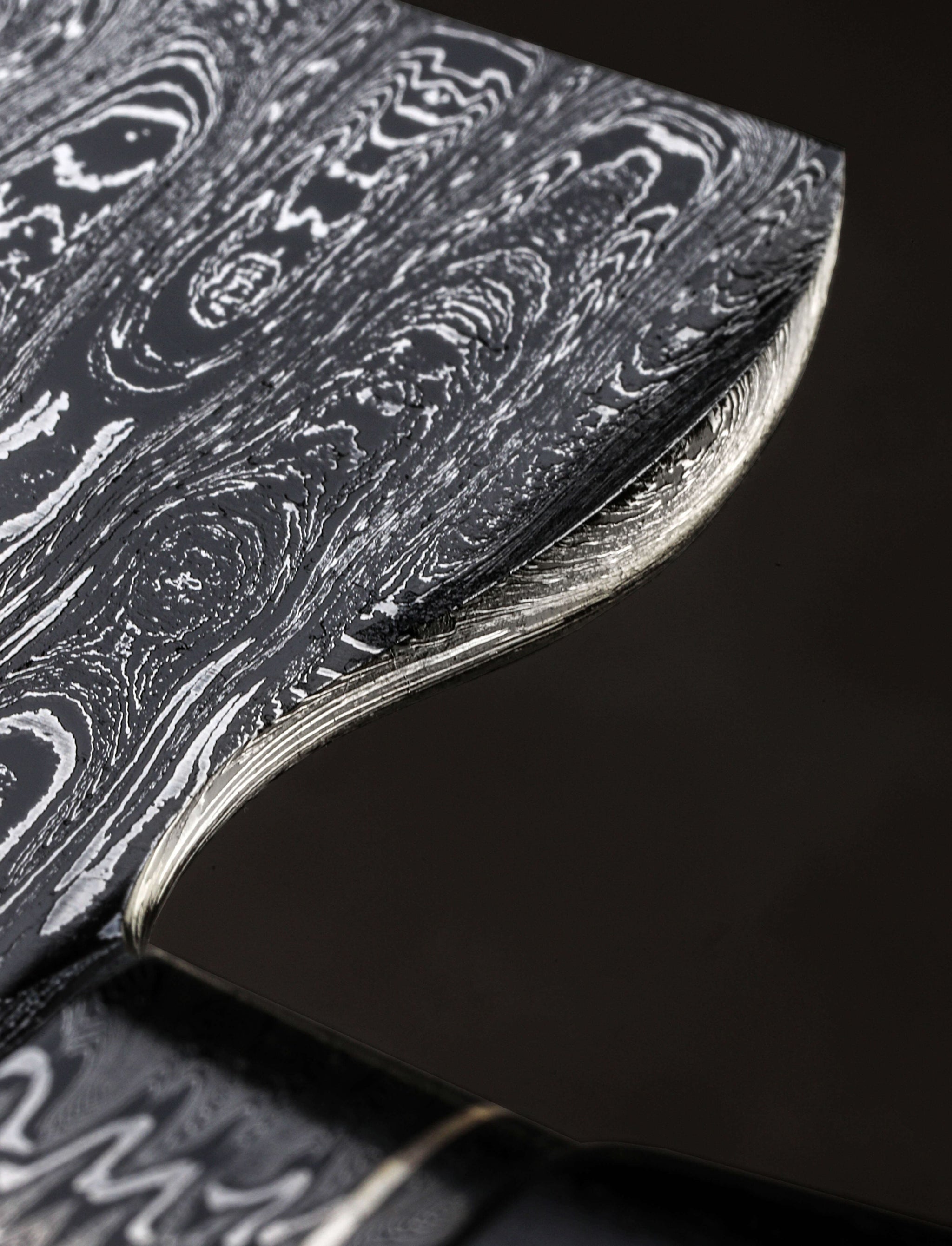 William Porto - Brazil Chef & Gyuto Porto Silver Line Damascus Chef 253mm