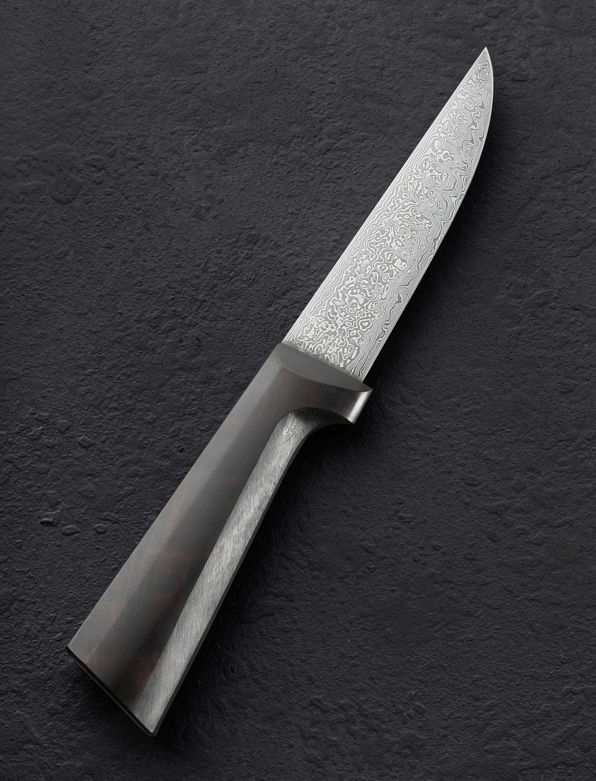 Don Carlos Andrade - California Chef Knives Damascus Alsace Butcher 115mm