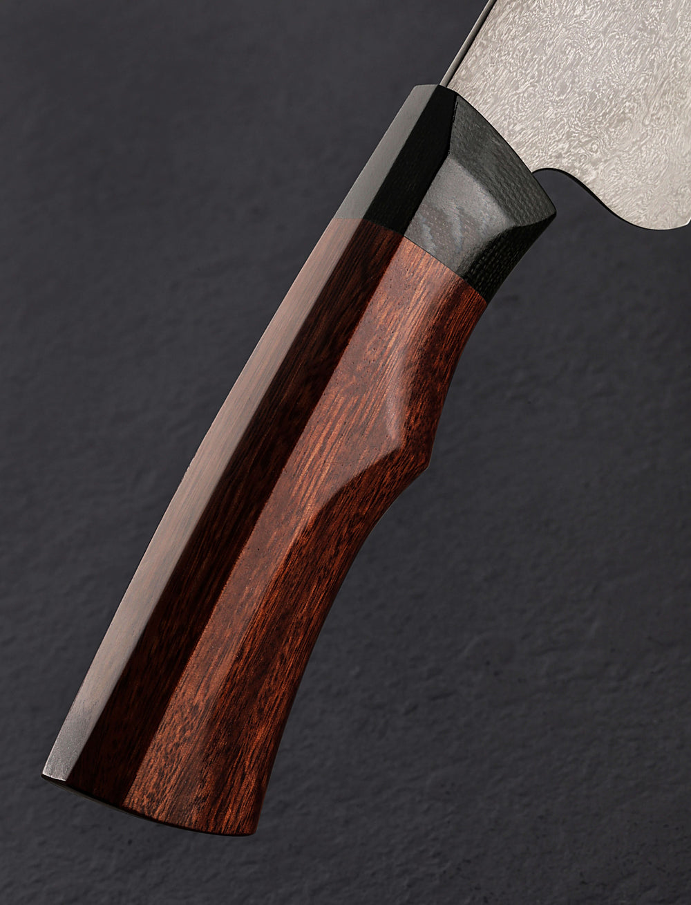 Peter Swarz-Burt - Hawaii Chef Knives Eucalyptus Wootz Chef 180mm